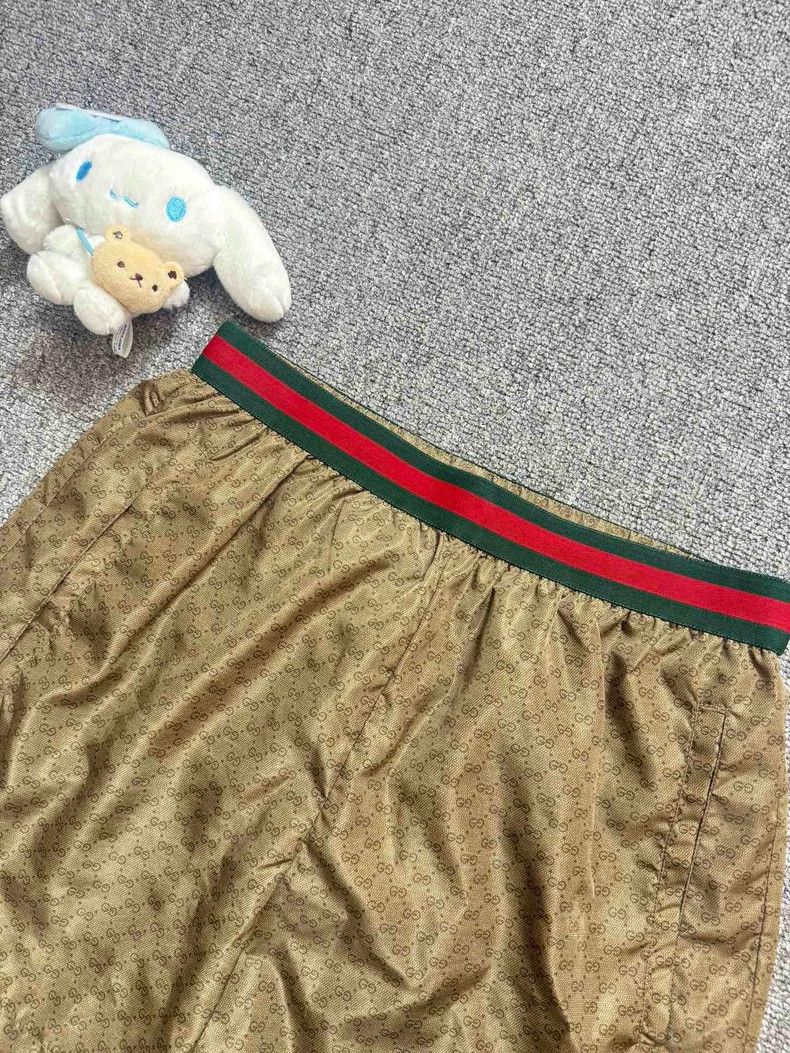 Gucci GucciContrast color striped waist logo full print straight Size US 28 / EU 44 - 3 Thumbnail