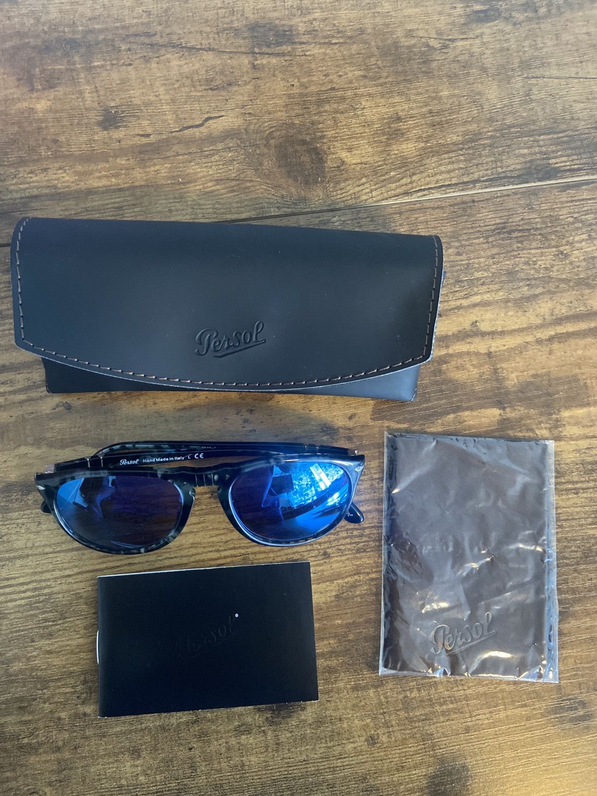 Persol Persol PO9649S - blue tint lens Size ONE SIZE - 7 Thumbnail