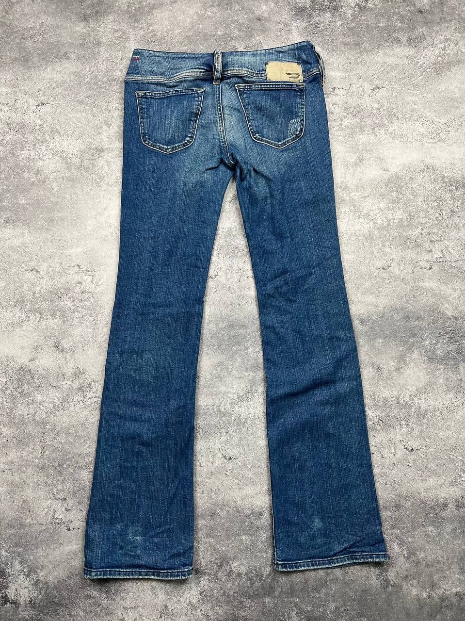 Diesel Vintage Diesel Jeans Flared Distressed Y2K Avant Garde Denim Size 32" / US 10 / IT 46 - 11 Thumbnail