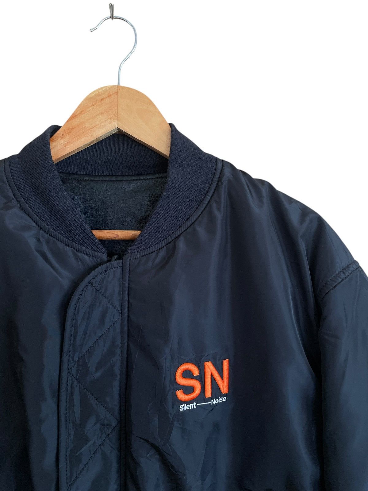GU × Undercover Very Rare GU Silent Noise Reversible Leather Bomber Jacket Size US L / EU 52-54 / 3 - 6 Thumbnail