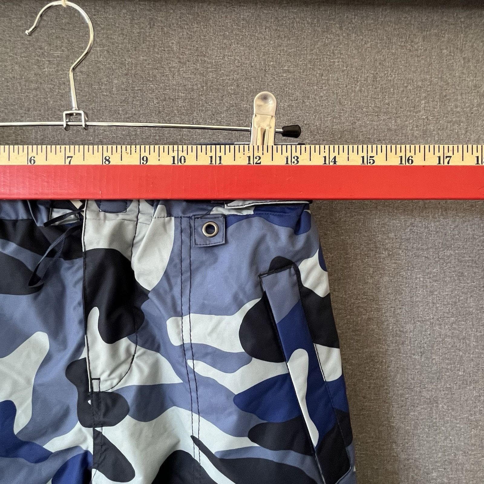 Boden Boden Snow Ski Pants Blue Camouflage Boys 11-12 Years NWOT Size ONE SIZE - 3 Thumbnail