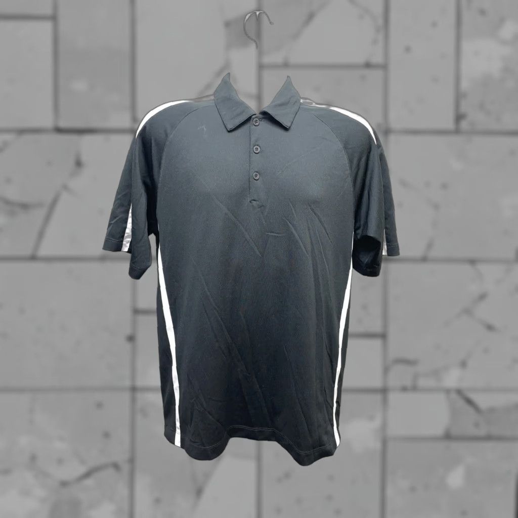 Nike NikeGolf FitDry Black Golf Polo Mens L Size US L / EU 52-54 / 3 - 1 Thumbnail