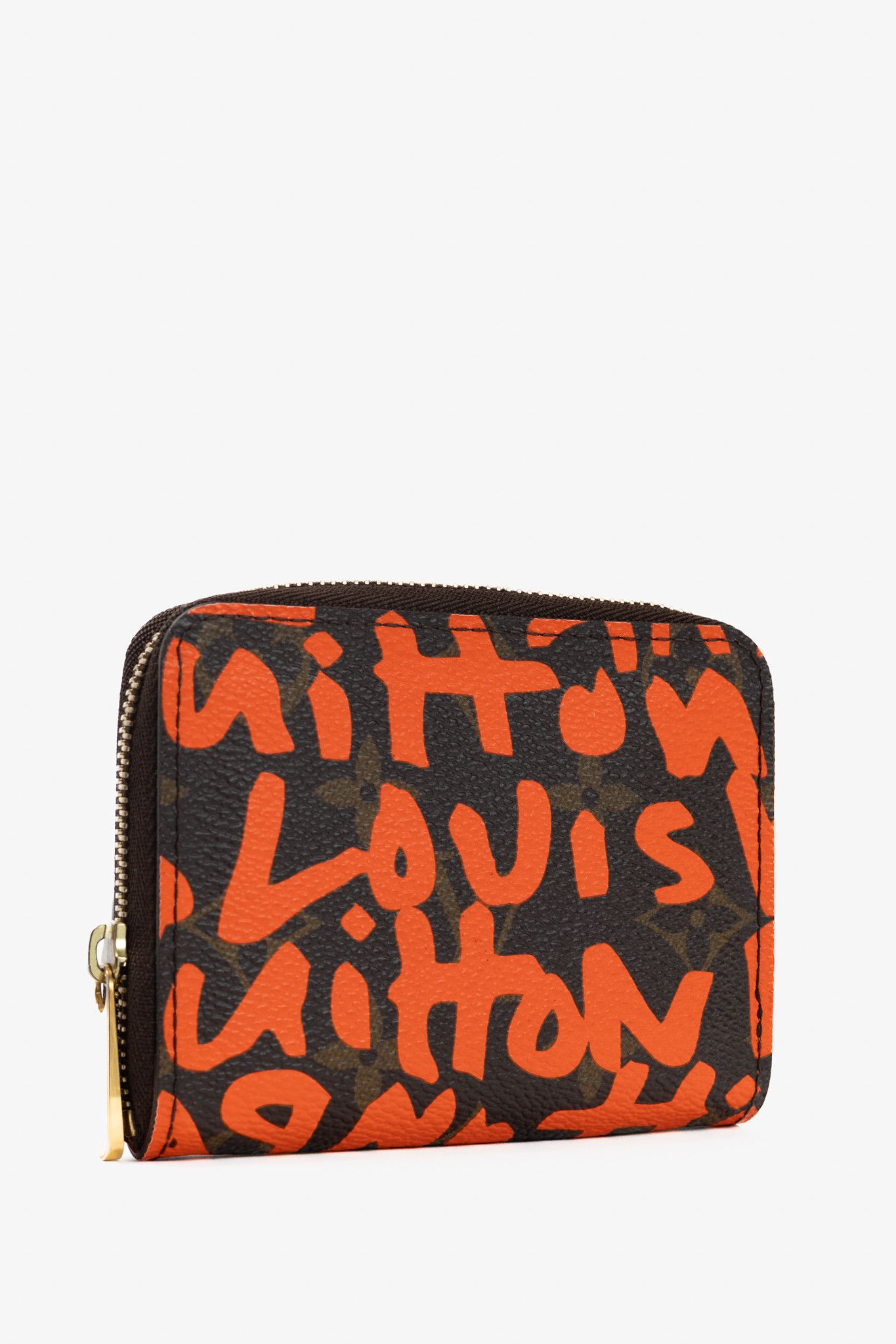 Louis Vuitton Louis Vuitton Zippy Orange Monogram Graffiti Coin Purse Size ONE SIZE - 2 Thumbnail