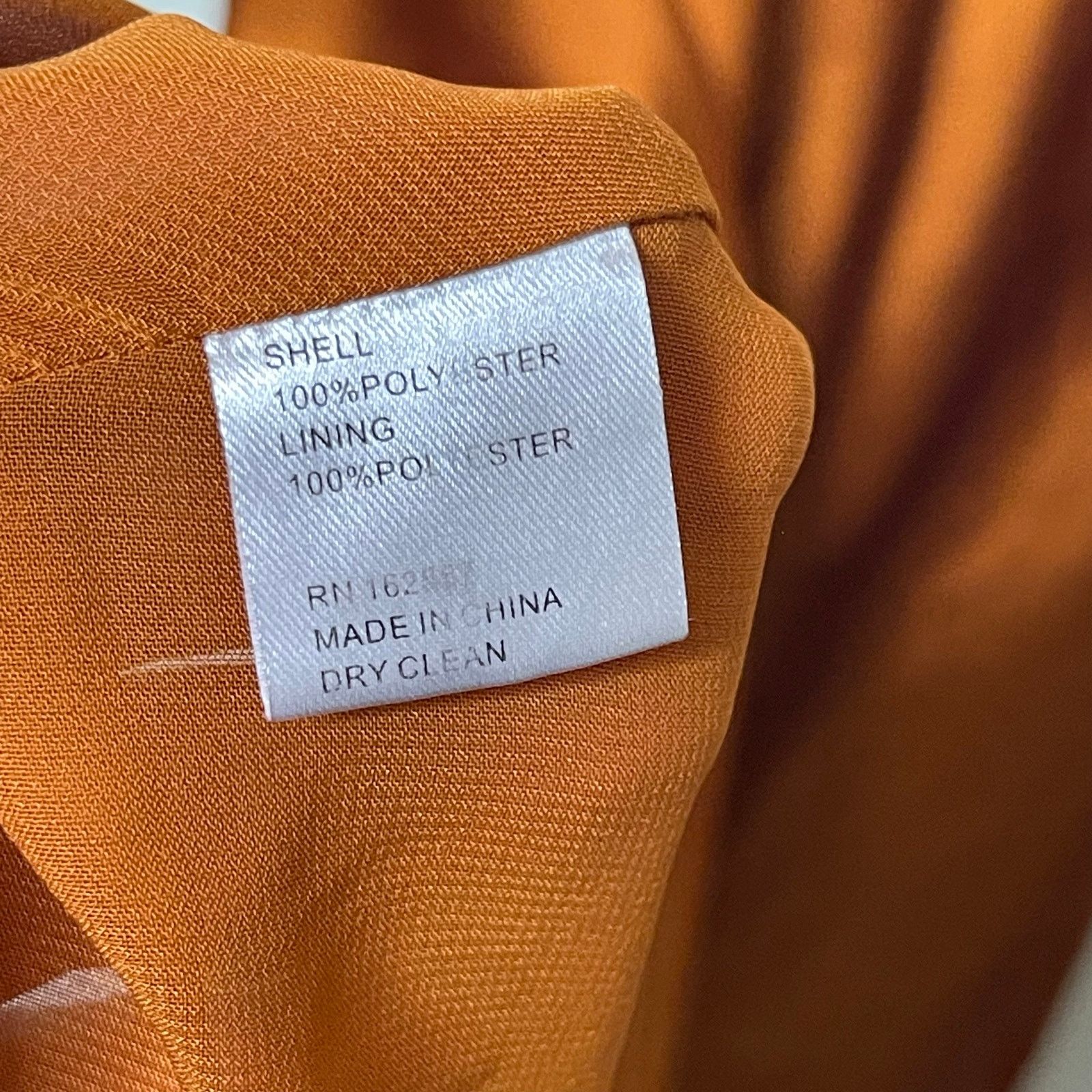 Other Obando One Shoulder Maxi Gown Dress in Burnt Orange crepe 8 Size M / US 6-8 / IT 42-44 - 8 Thumbnail