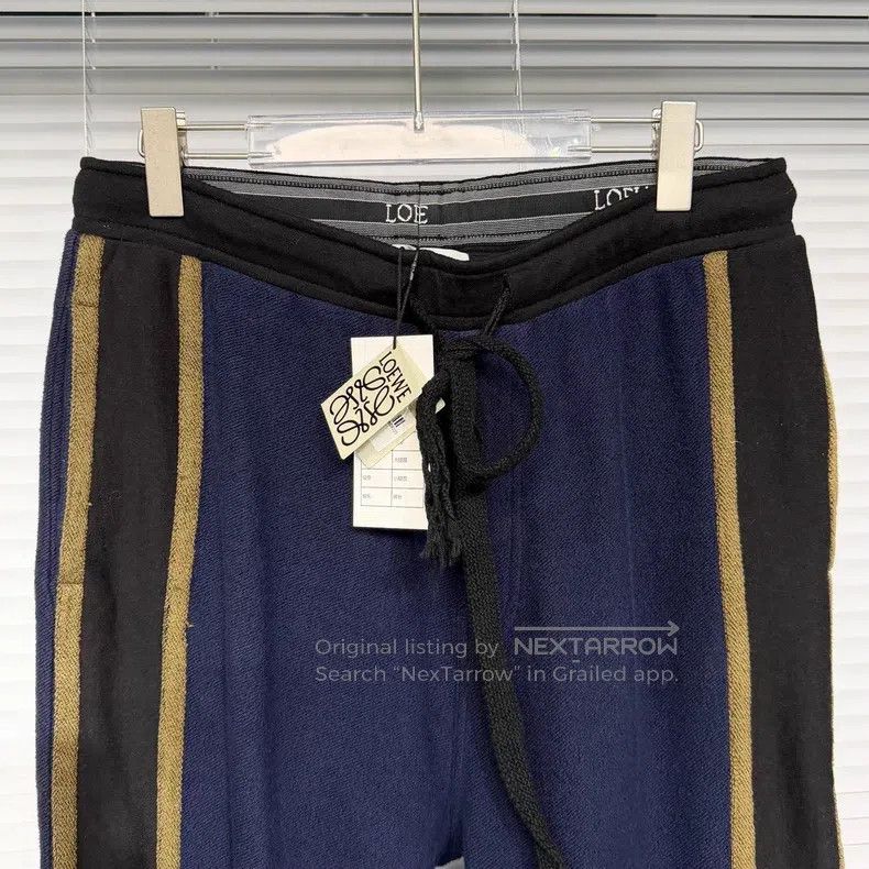 Loewe Loewe size M Casual Pants Sports Pants Color Blocked Embroi Size US 26 / EU 42 - 3 Thumbnail