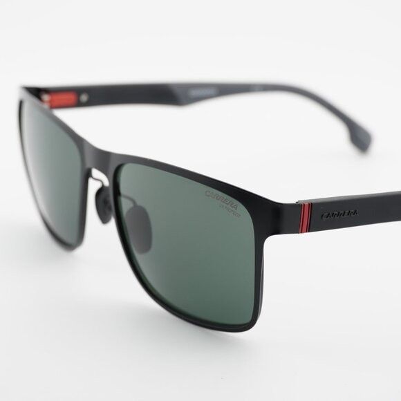 Carrera Carrera 8026/S 003/QT Sunglasses Black Square Frame Size ONE SIZE - 6 Thumbnail