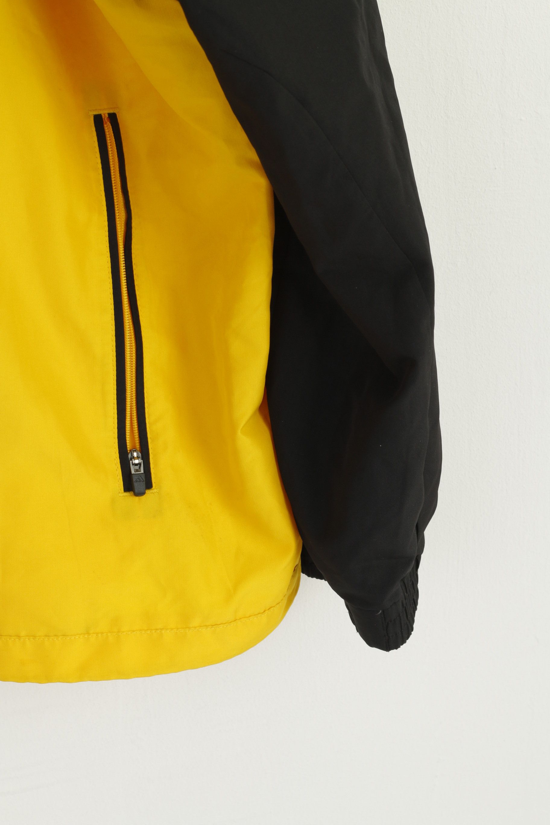 Adidas Adidas Men 50/52 XL Jacket Yellow Dortmund #29 8830 Size US XL / EU 56 / 4 - 4 Thumbnail