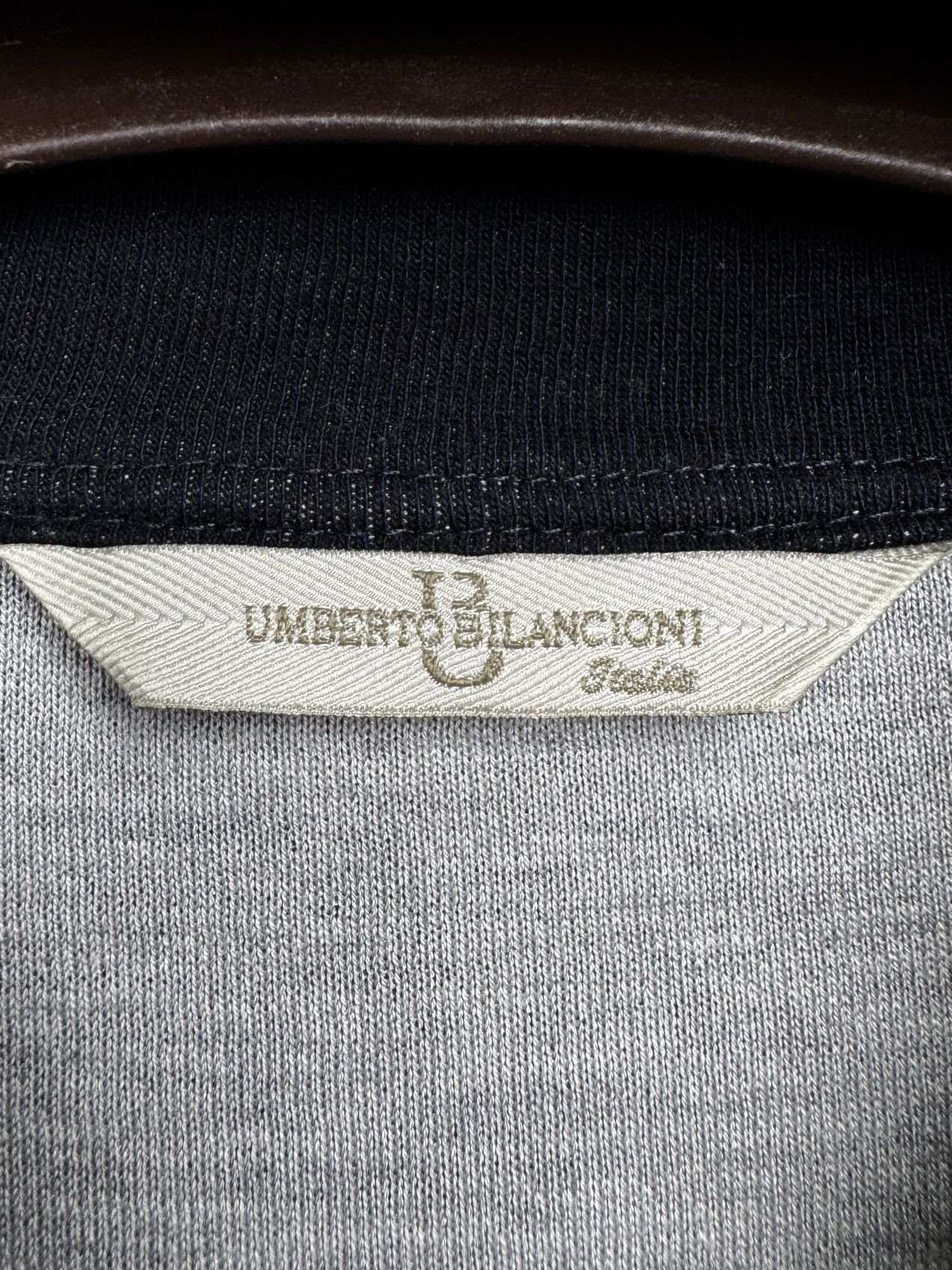 Other Umberto Bilancioni navy blue silk cotton lux bomber jacket Size US L / EU 52-54 / 3 - 11 Thumbnail