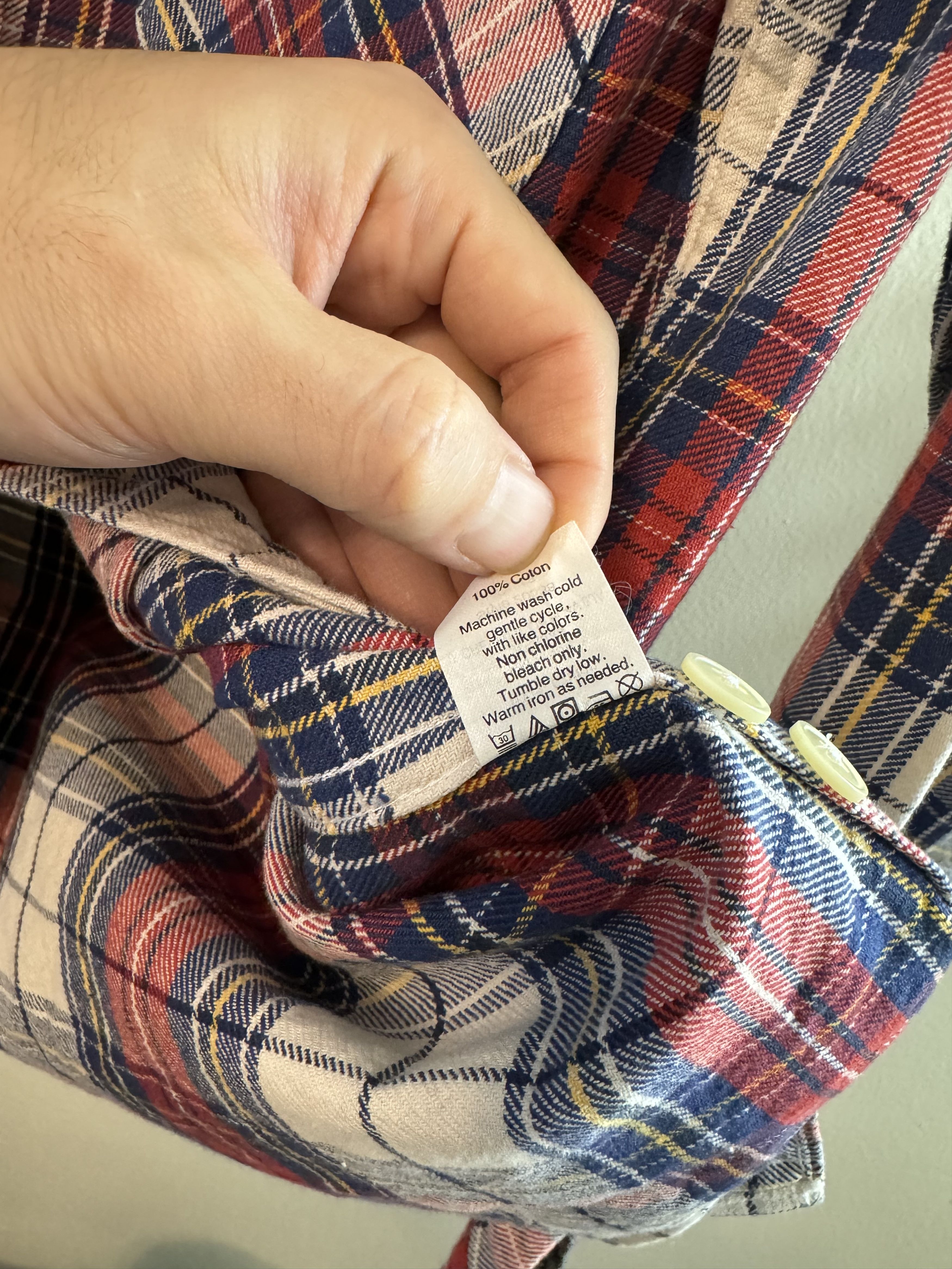 J.Crew J Crew Heavyweight Flannel Shirt NEW Size US XS / EU 42 / 0 - 5 Thumbnail