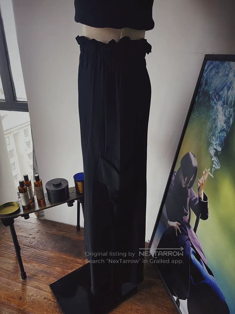 Yohji Yamamoto Yohji Yamamoto size 3 Black High Waist skirt Size L / US 10 / IT 46 - 2 Thumbnail