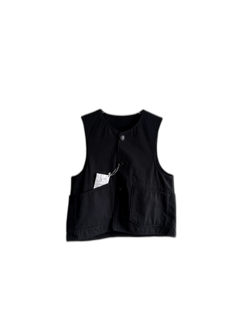 トップス engineered garments WOOL VEST Engineered Garments Polyester Field Vest - Multi Color