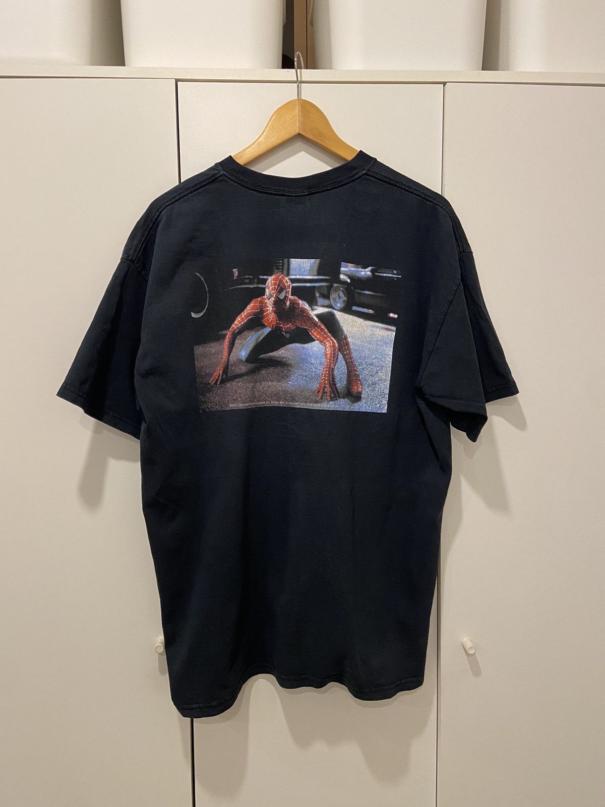 Anvil 2002 VINTAGE SPIDER-MAN T-SHIRT Size US XL / EU 56 / 4 - 1 Thumbnail