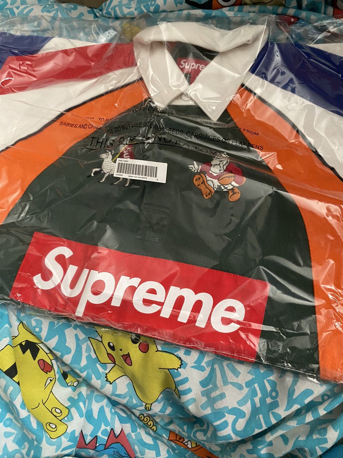 Supreme Supreme S/S Rugby Multicolor Size Medium Size US M / EU 48-50 / 2 - 4 Thumbnail