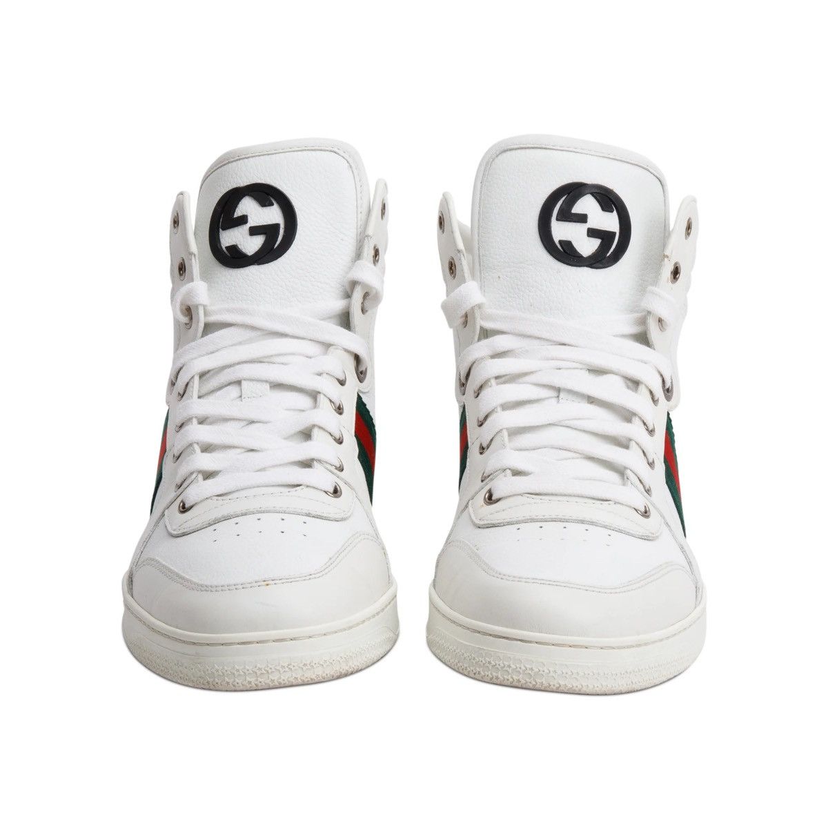 Gucci Gucci G Coda Stripe High-Top Sneakers Size US 8.5 / EU 41-42 - 3 Thumbnail