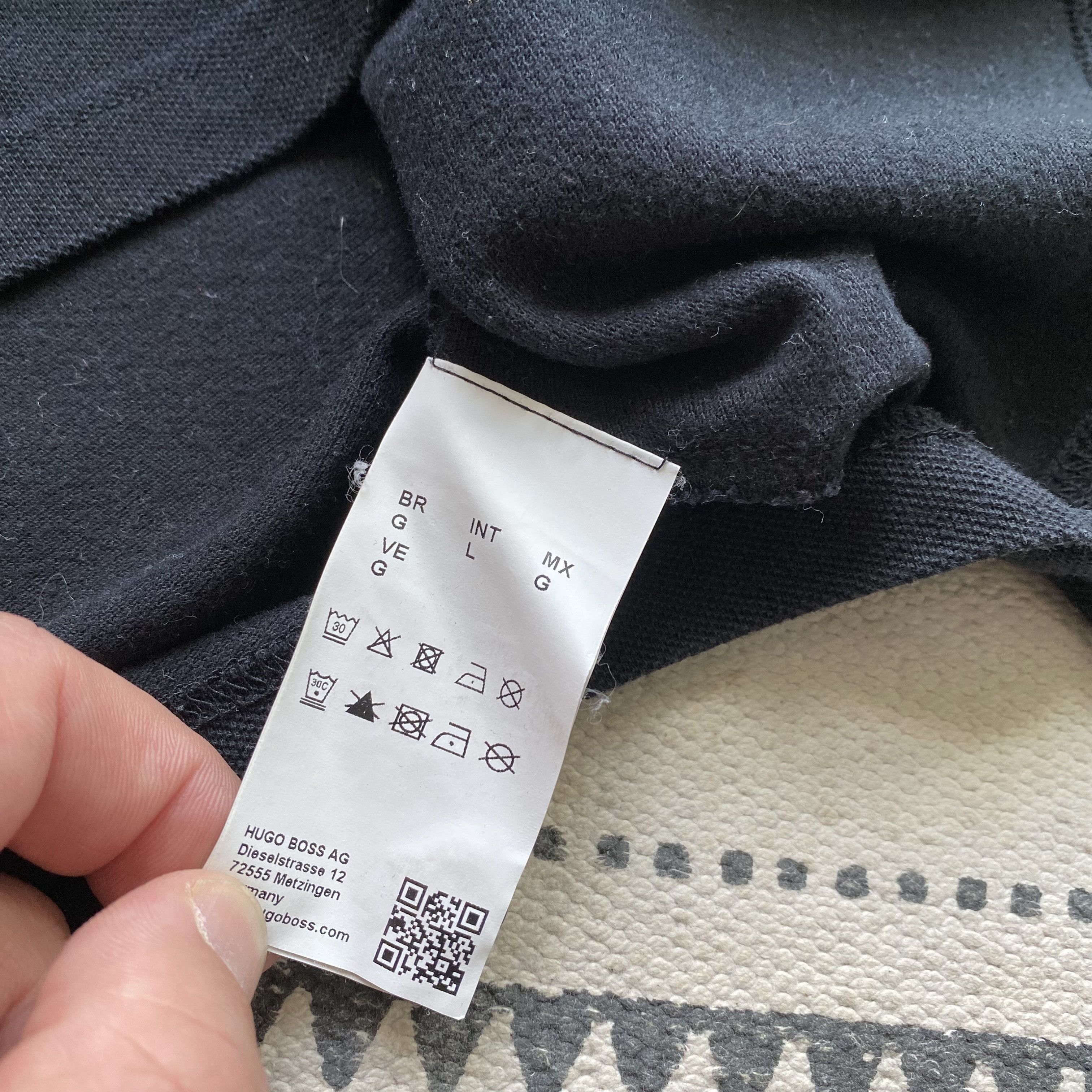 Hugo Boss 🕸️ Vintage 00s Hugo boss Polo Rugby Shirt longsleeve Size US M / EU 48-50 / 2 - 6 Thumbnail