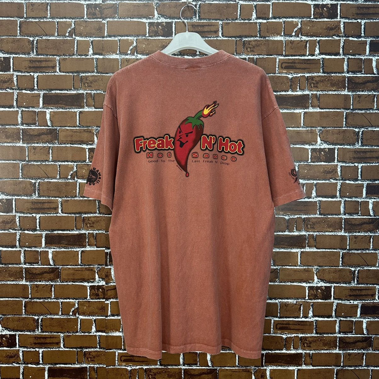 Vintage Crazy Shirts Freak N Hot Hawaii Vintage TShirt A839 Size US L / EU 52-54 / 3 - 1 Thumbnail