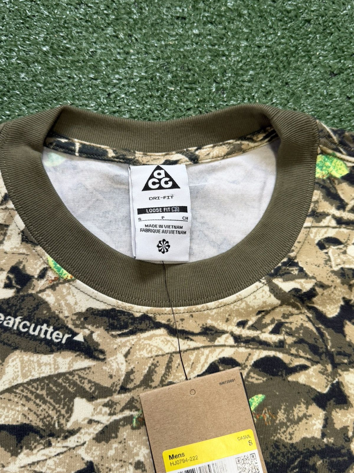 Nike Nike ACG Dri-Fit Leafcutter T-Shirt Top Mens Size Small Camo Size US S / EU 44-46 / 1 - 3 Thumbnail