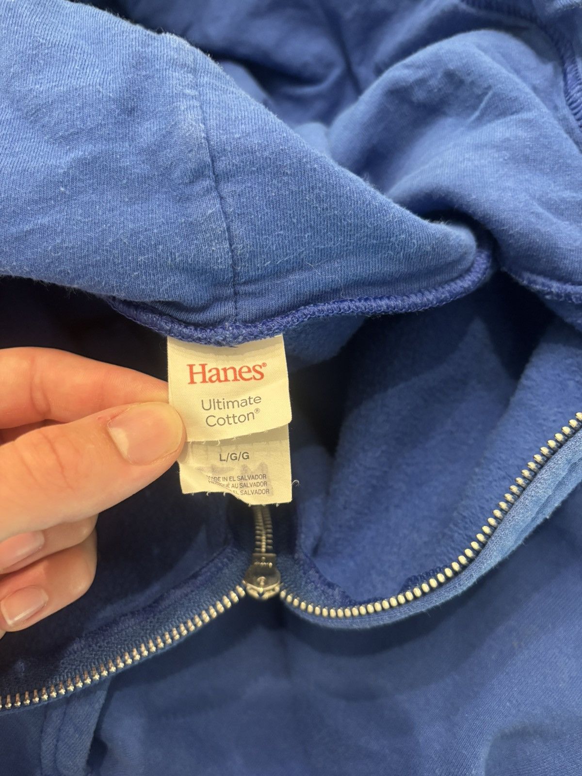 Hanes Vintage Trader Joe’s Zip-Up Hoodie Size US L / EU 52-54 / 3 - 3 Thumbnail
