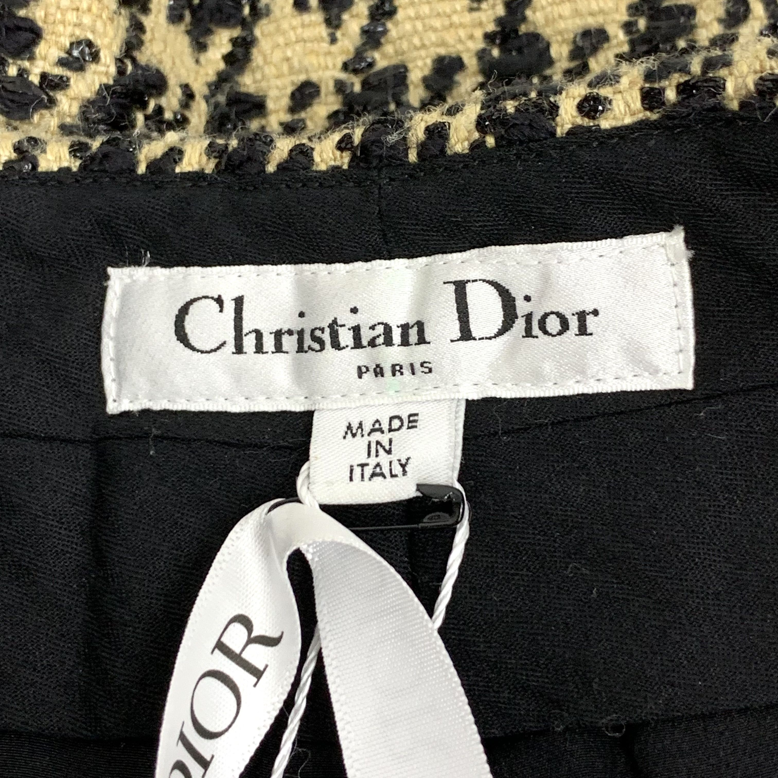 Dior Christian Dior Knit Shorts – Brown Pattern (Size XS) Size 25" / US 0 / IT 36 - 3 Thumbnail