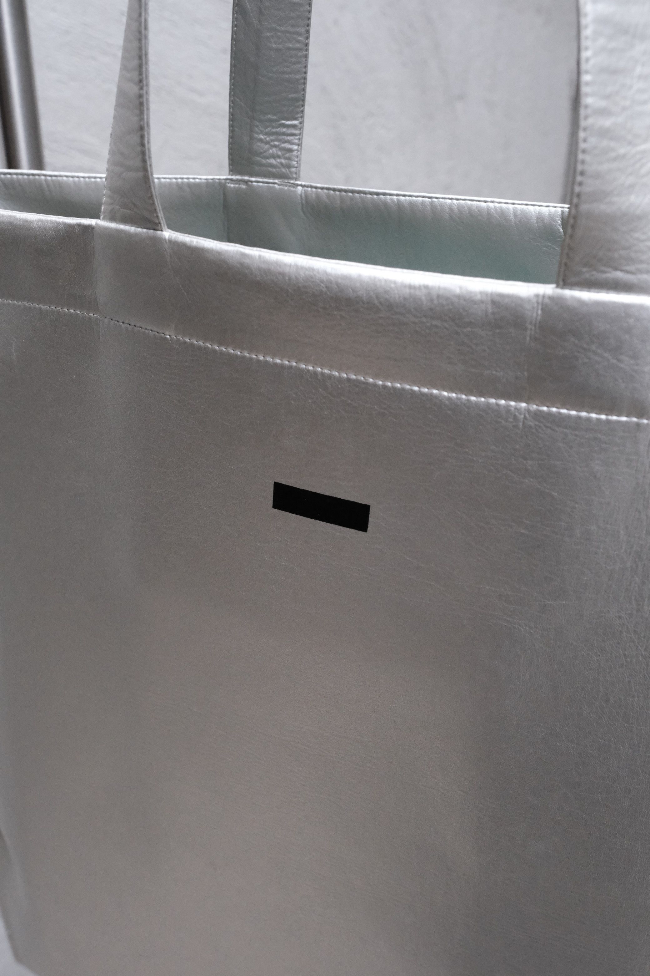 Stein SSStein Silver Oversize Tote Bag Size ONE SIZE - 3 Thumbnail