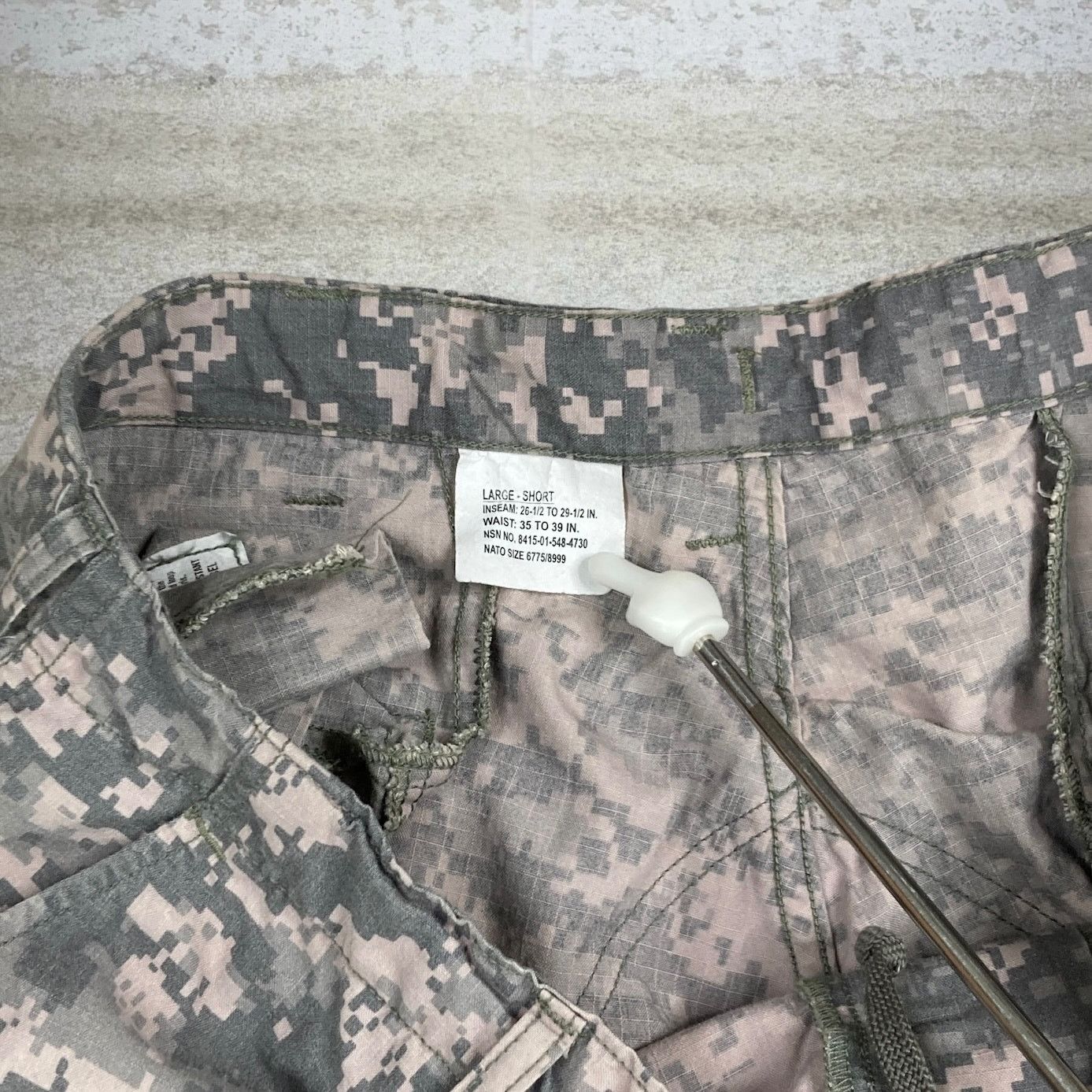 Vintage Vintage 90s Military Digital Camo Tactical Pants Baggy Wide Size US 36 / EU 52 - 4 Thumbnail