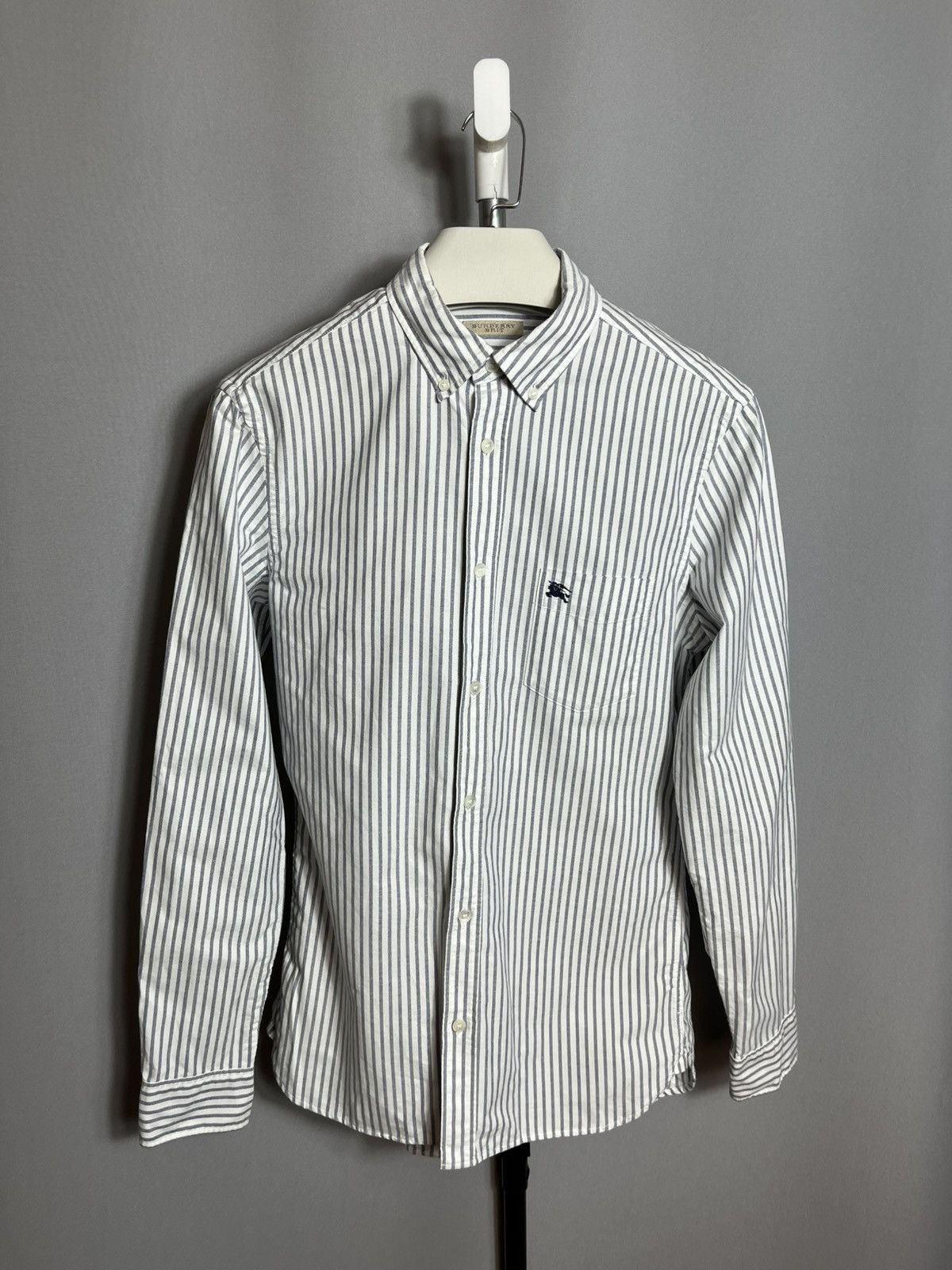 Burberry Burberry Brit mens shirt button down long sleeve striped Size US S / EU 44-46 / 1 - 1 Thumbnail