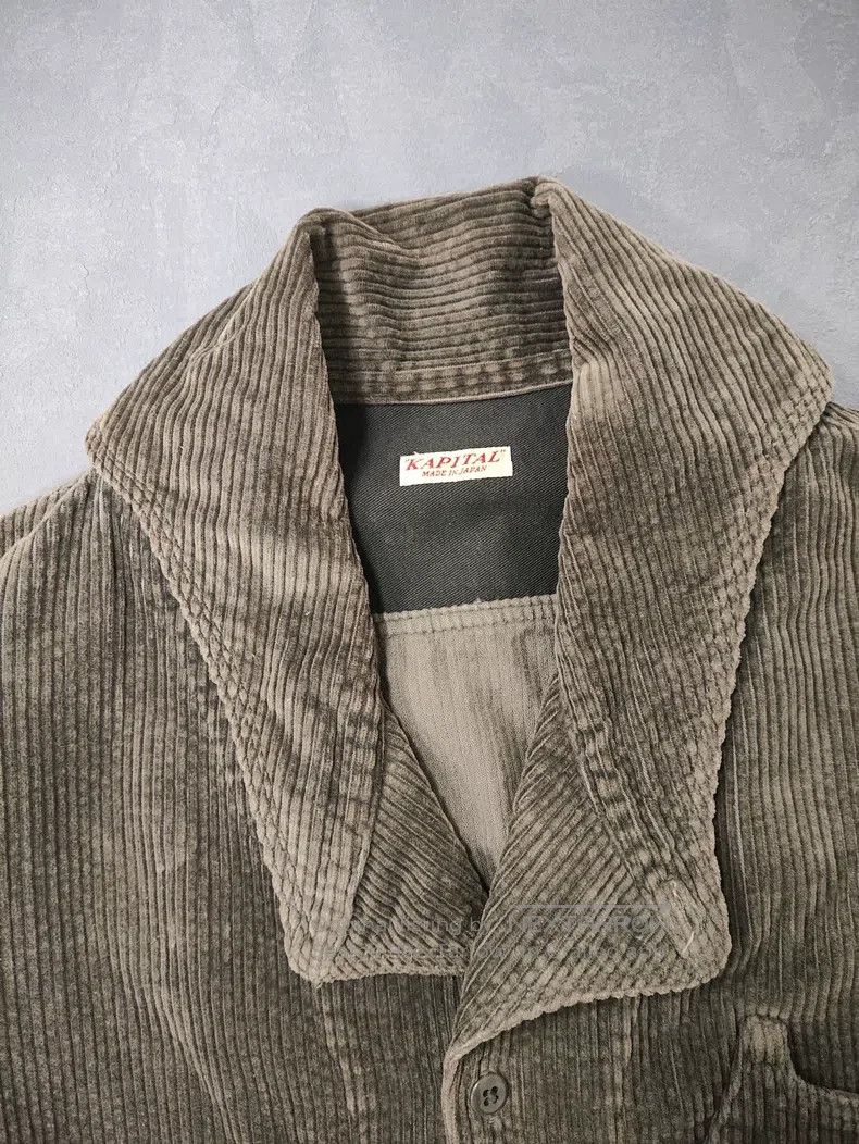 Kapital Kapital Corduroy shaped collar cat ear pocket retro jacket Size US M / EU 48-50 / 2 - 5 Thumbnail