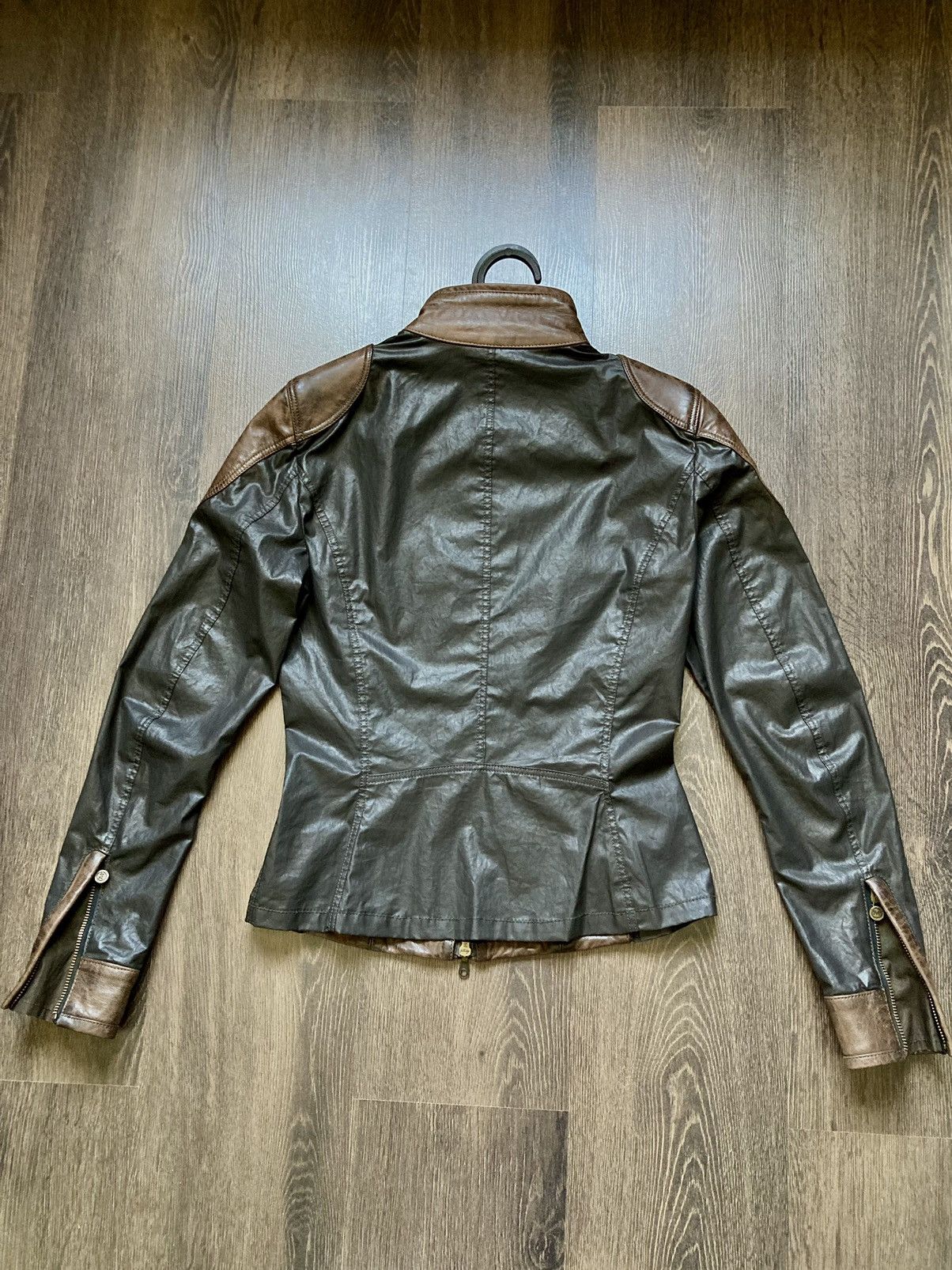 Matchless × Vintage Matchless British Men Leather Jacket Size 42 Made In Italy Size S / US 4 / IT 40 - 8 Thumbnail