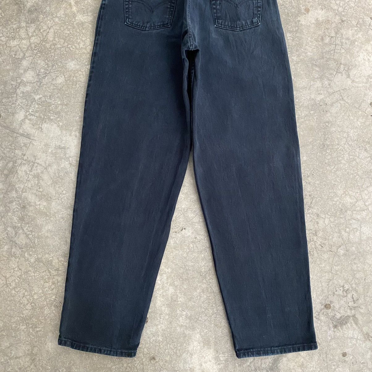 Levi's Vintage 1995 Levis Silvertab “Baggy” Faded Black Jeans Size US 32 / EU 48 - 13 Thumbnail