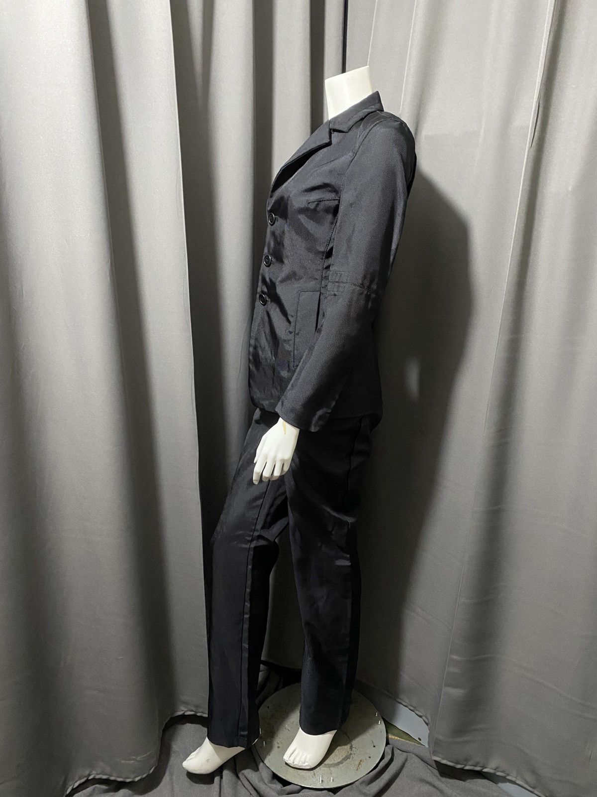 Dirk Bikkembergs S/S 1997- Dirk Bikkembergs- Archive Nylon Resin Suit Size S / US 4 / IT 40 - 4 Thumbnail