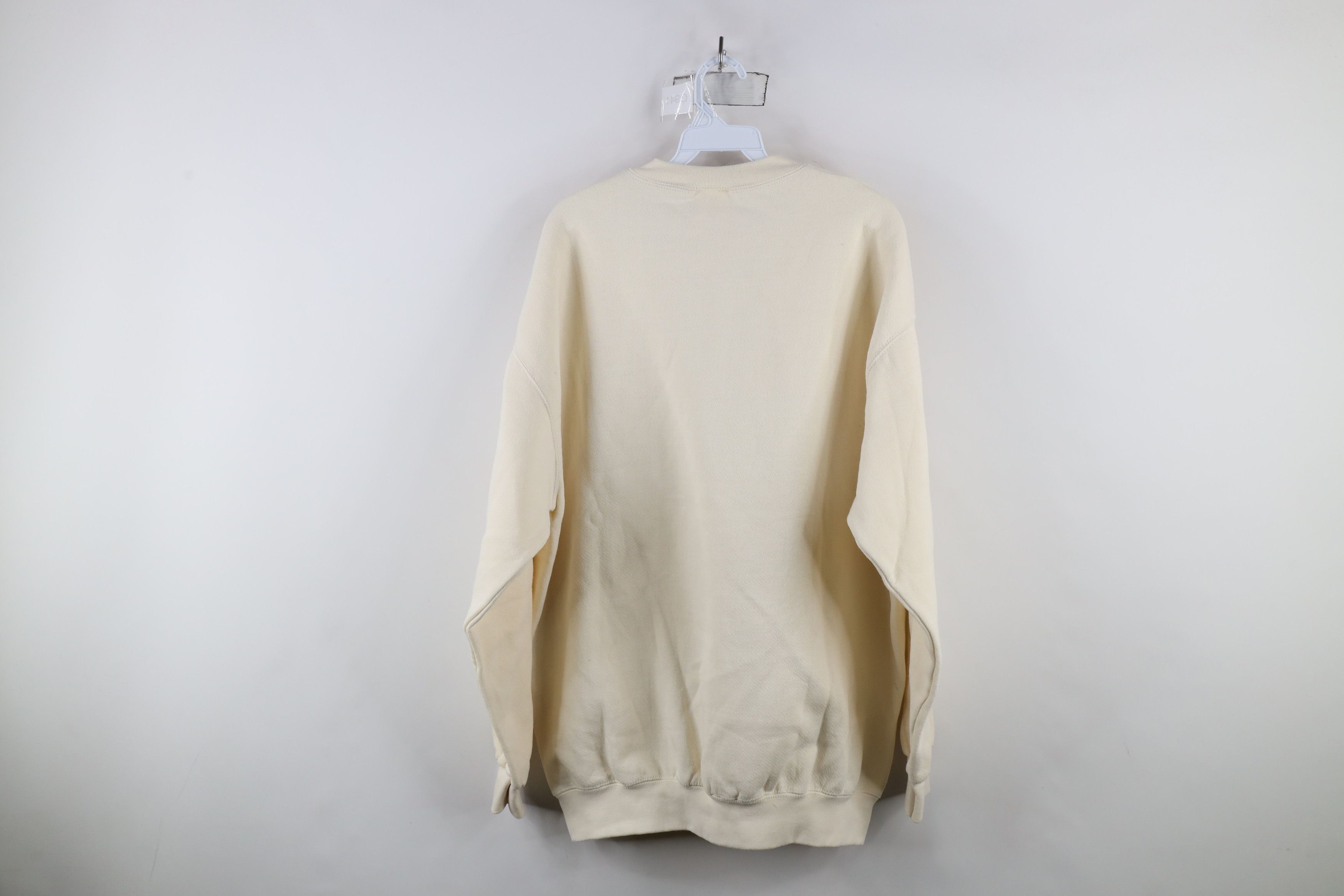 Vintage Vintage 90s Toledo Animal Shelter Crewneck Sweatshirt Cream Size US XL / EU 56 / 4 - 8 Thumbnail