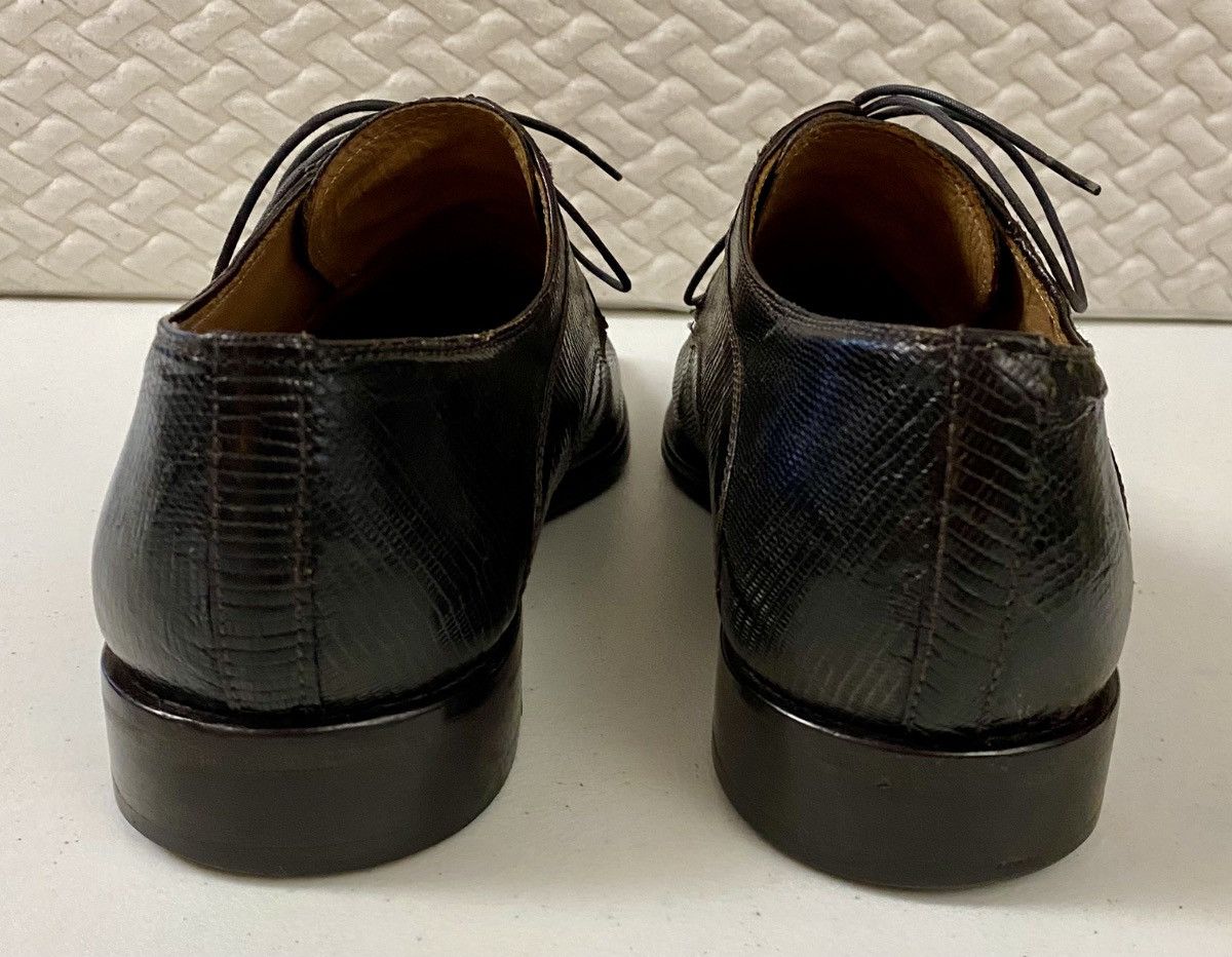 David Eden David Eden LP 36 Genuine Alligator/Lizard Skin Oxfords 10 Size US 10 / EU 43 - 9 Thumbnail