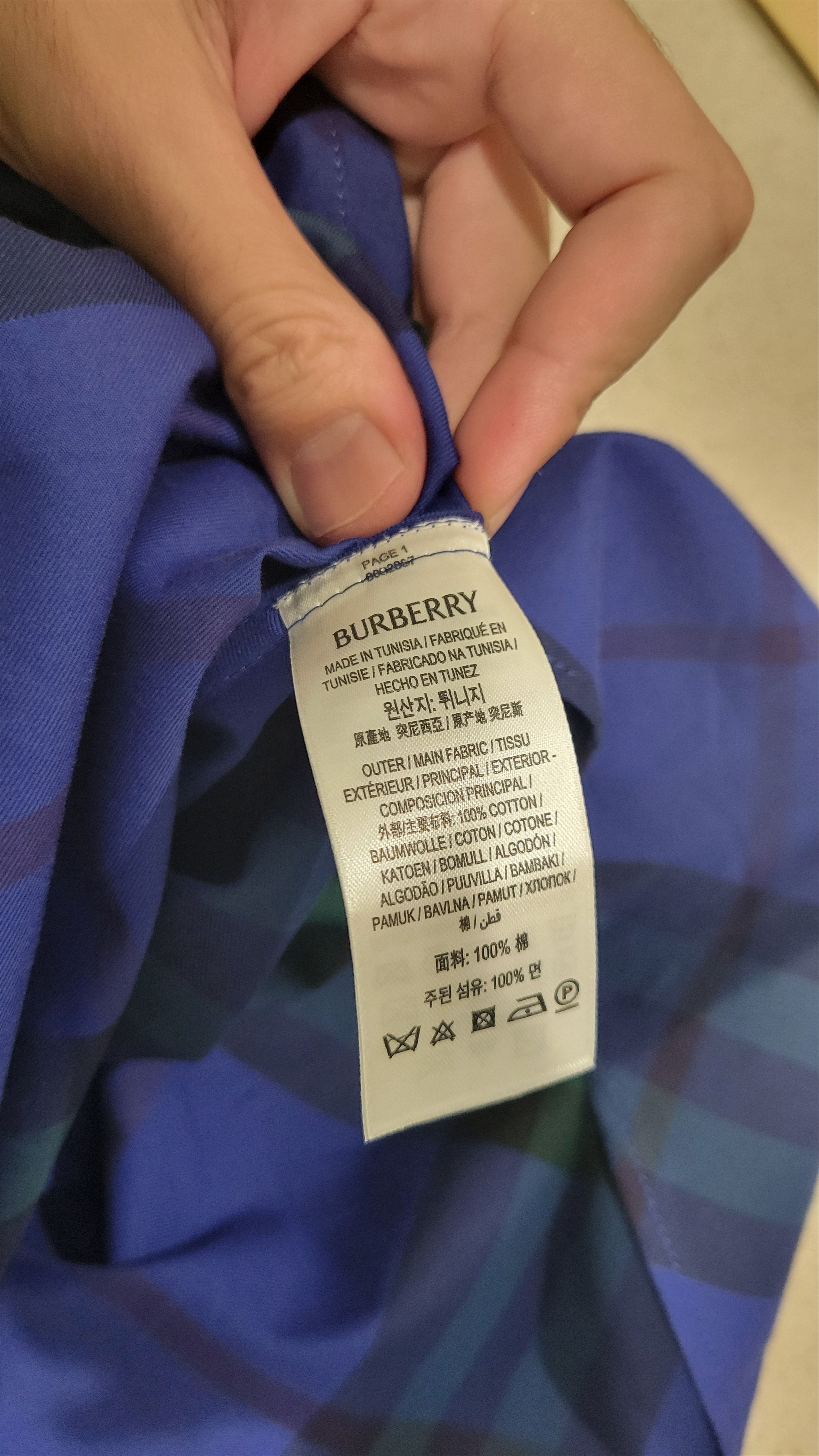 Burberry New burberry shirt oversized Size US L / EU 52-54 / 3 - 4 Thumbnail