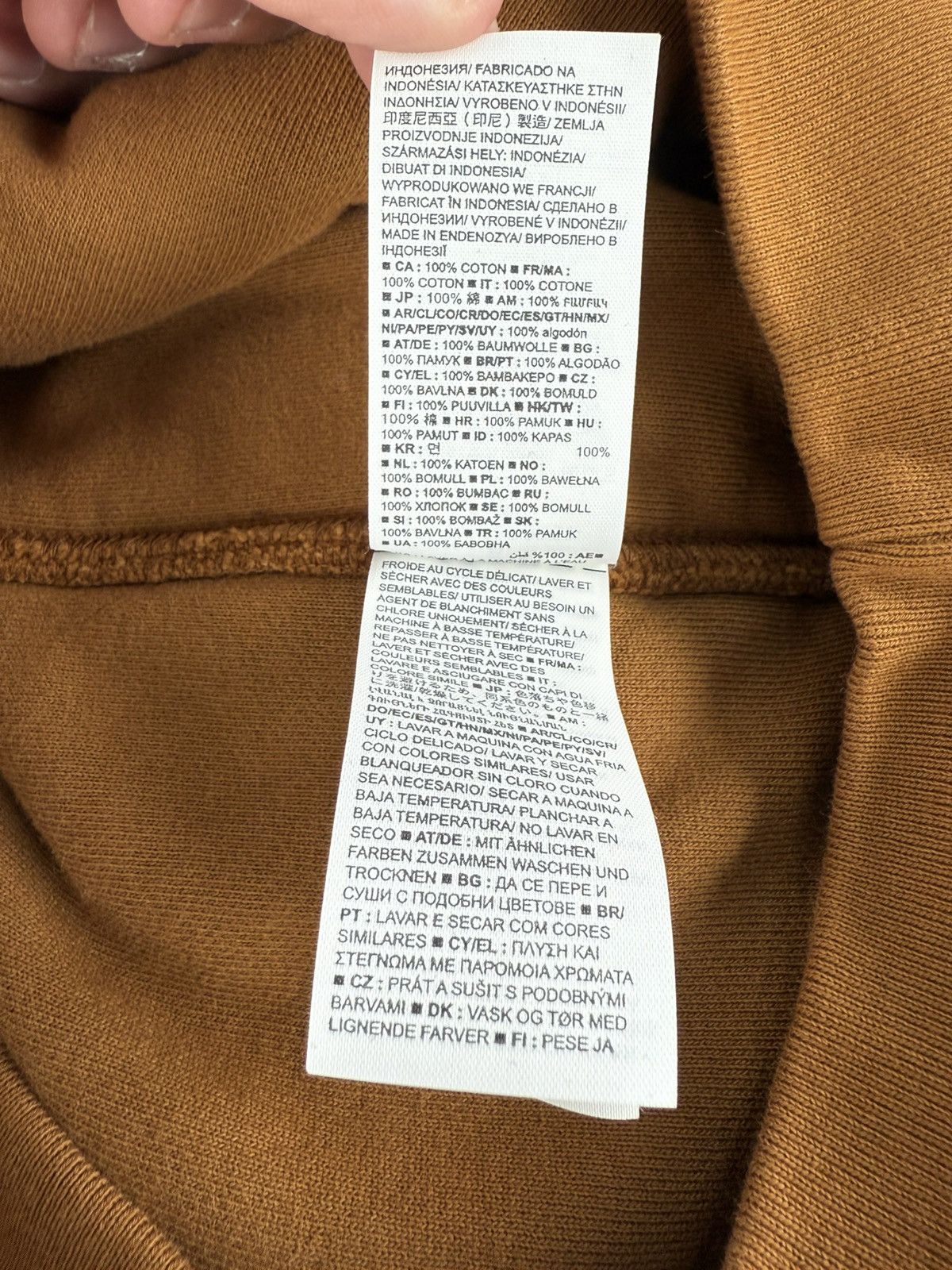 Gap × Yeezy Yeezy x Gap Hoodie “Brown” / SMALL Size US S / EU 44-46 / 1 - 5 Thumbnail