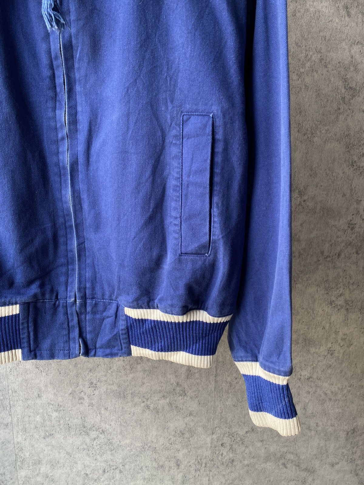 Japanese Brand Vintage 90s Nicole Club Big Lock Back Design Blue Faded Size US M / EU 48-50 / 2 - 5 Thumbnail