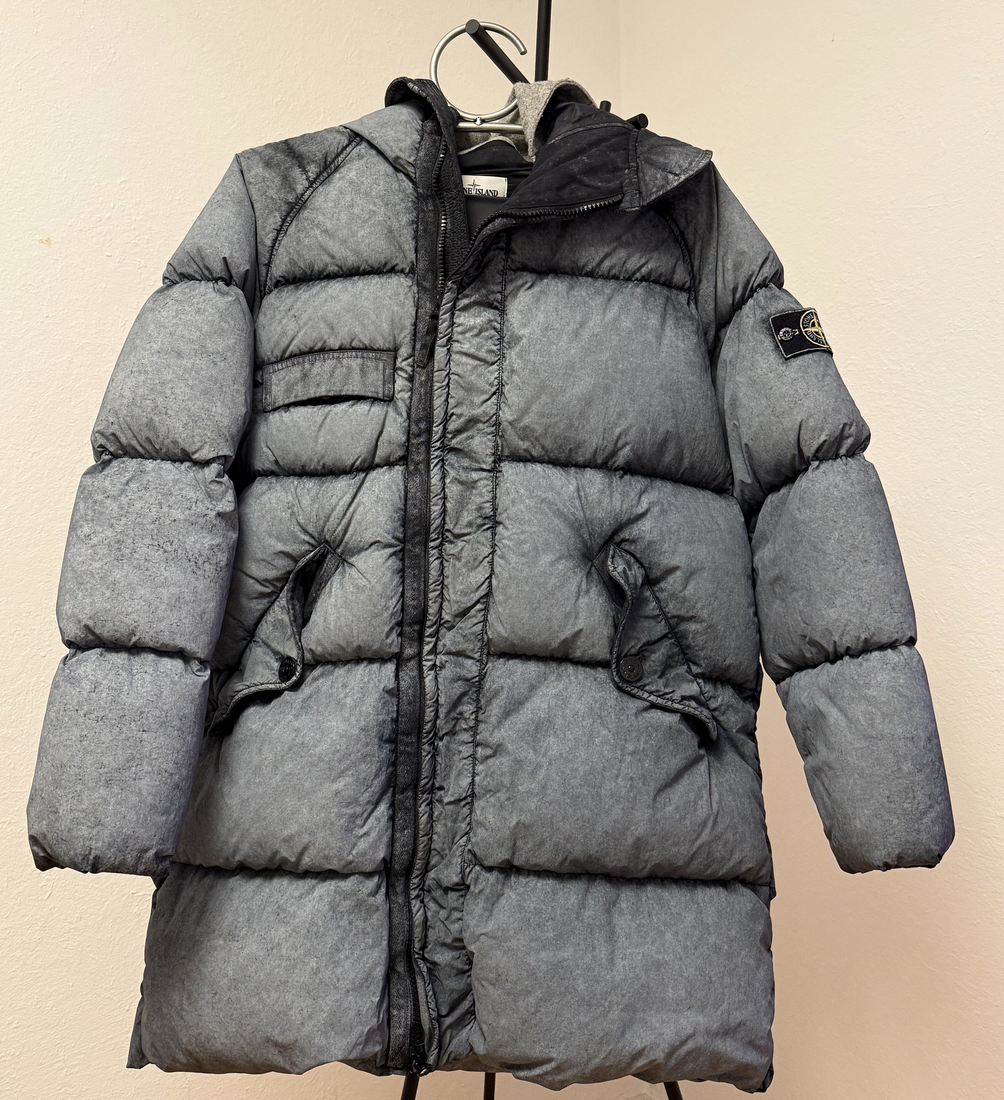 Stone Island Tela Nylon Down With Dust Colour Frost Finish Size US XL / EU 56 / 4 - 6 Thumbnail