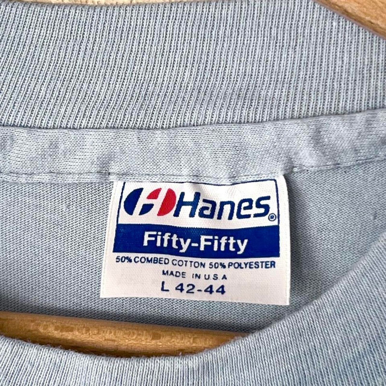 Hanes 80s WAPE Power 95 Radio Tee | Hoyle Dempsey Jacksonville | M Size US M / EU 48-50 / 2 - 3 Thumbnail