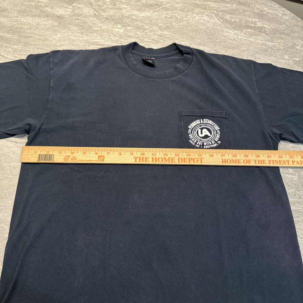 Vintage Vintage 90s American Heritage Union Plumbers Eagle Shirt Size US L / EU 52-54 / 3 - 9 Thumbnail