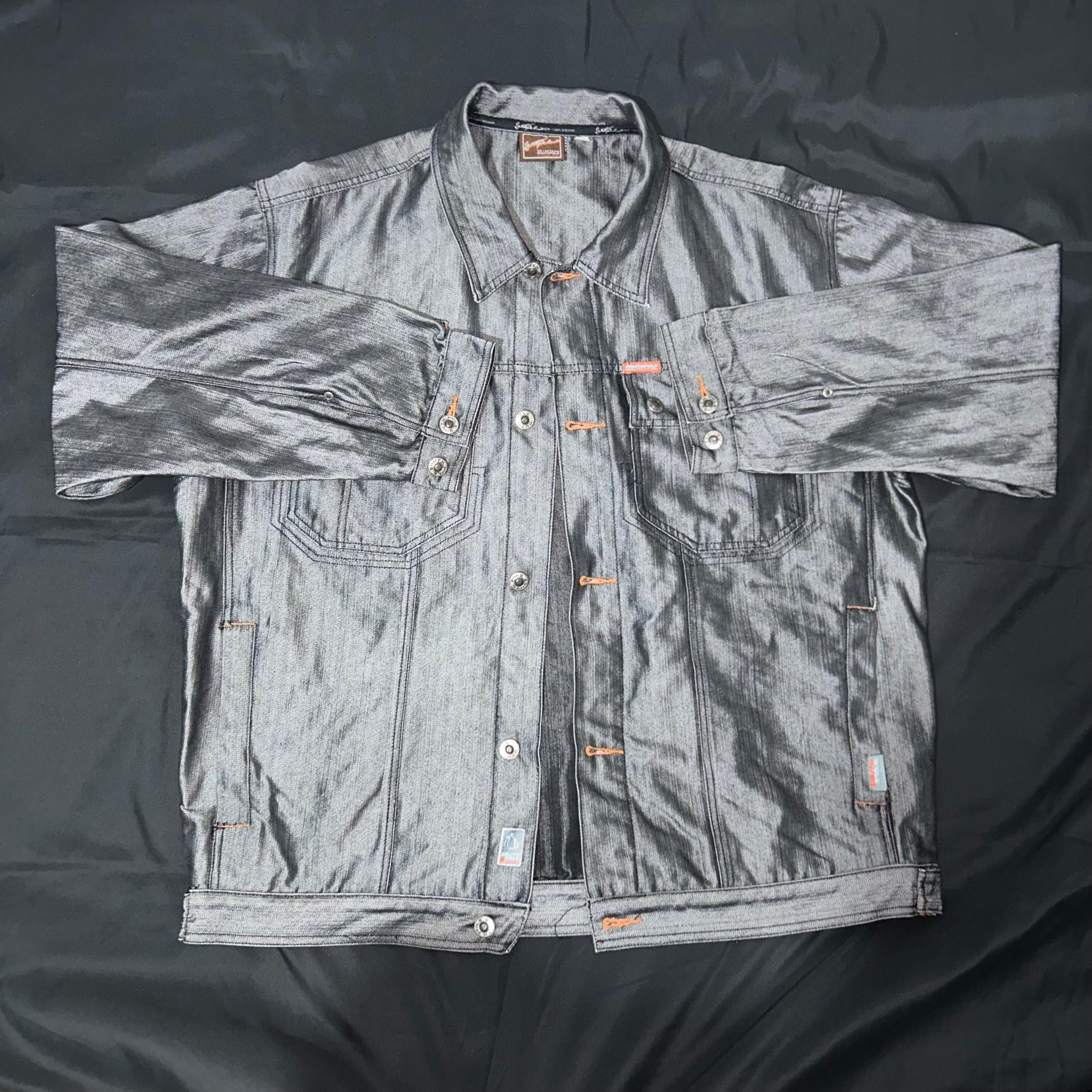 Southpole @Southpole Vintage Jacket (Reflective Denim) XL Size US XL / EU 56 / 4 - 3 Thumbnail