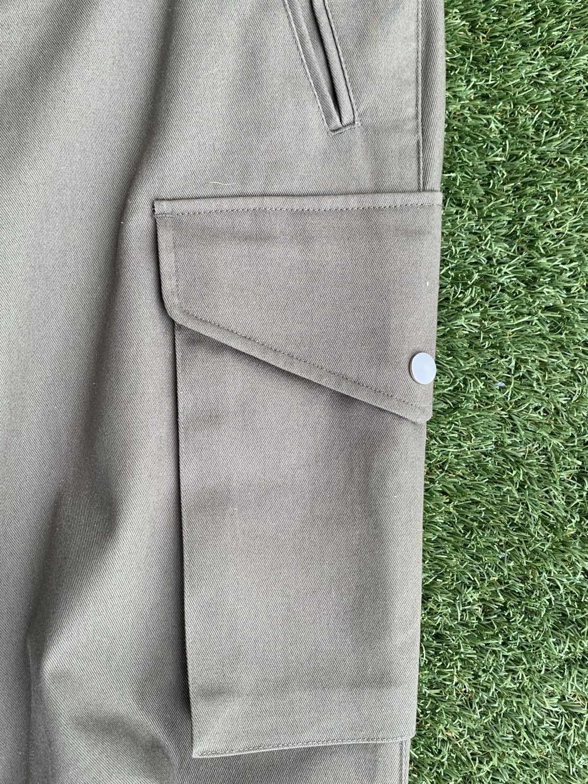 CMMAWEAR Cmmawear Hourglass Backzip Cargo Pants (Dark Sage Green) Size US 32 / EU 48 - 15 Thumbnail