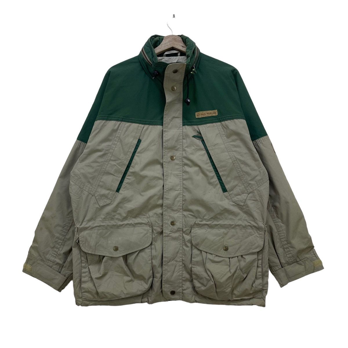 Jack Wolfskin Vintage Jack Wolfskin Two Tone Jacket Size US L / EU 52-54 / 3 - 1 Thumbnail