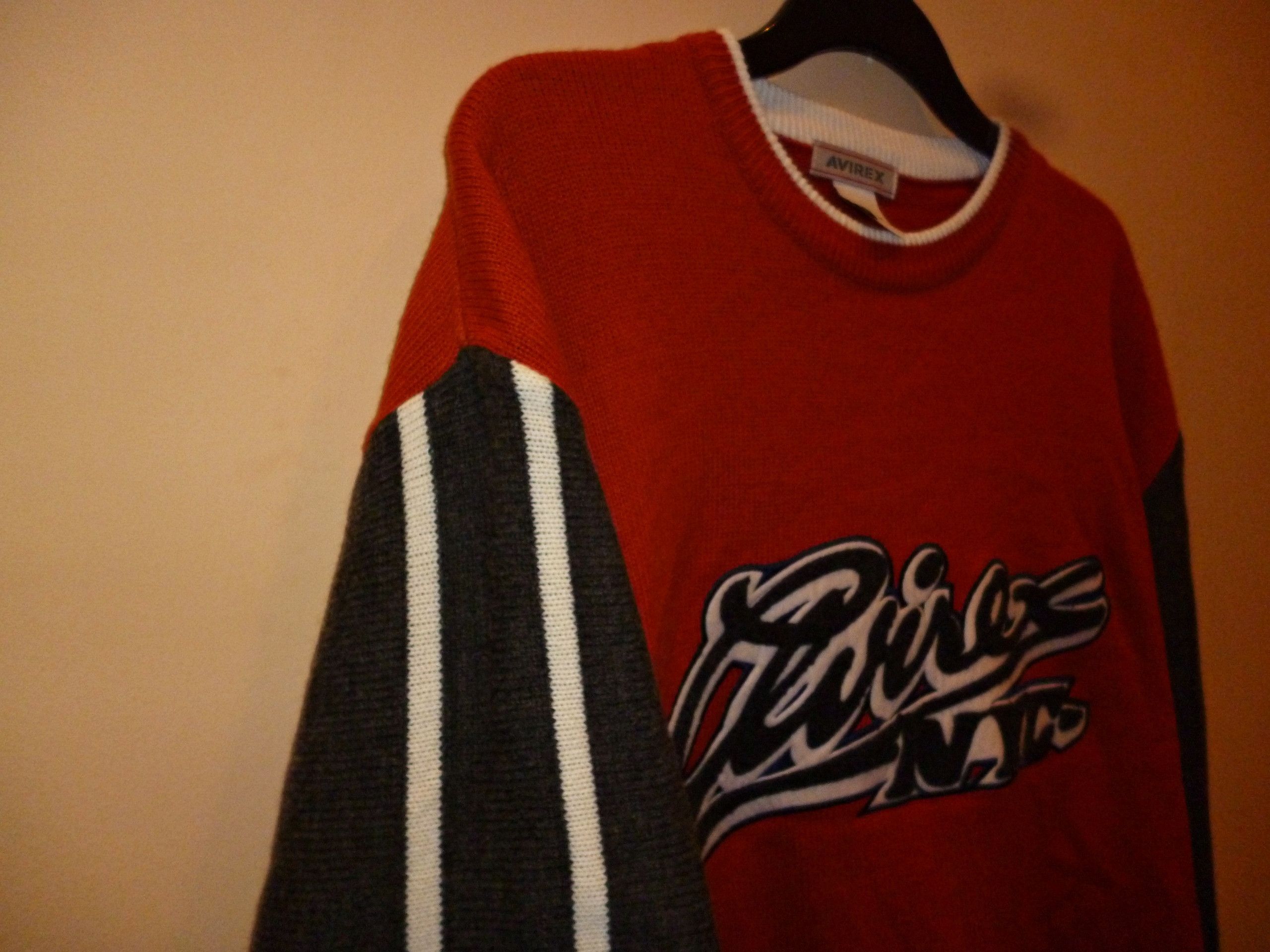 Avirex AVIREX sweater, vintage sweatshirt, 90s hip hop jacket XXL Size US XXL / EU 58 / 5 - 2 Thumbnail