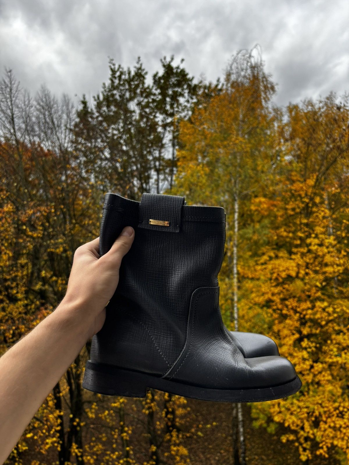 Dolce & Gabbana Dolce & Gabbana Women Leather Boots Size US 8 / IT 38 - 3 Thumbnail