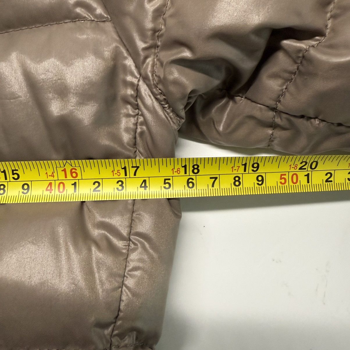 Moncler Moncler Bady Women’s Down Puffer Jacket Size 0 (XS) Beige Size XS / US 0-2 / IT 36-38 - 11 Thumbnail