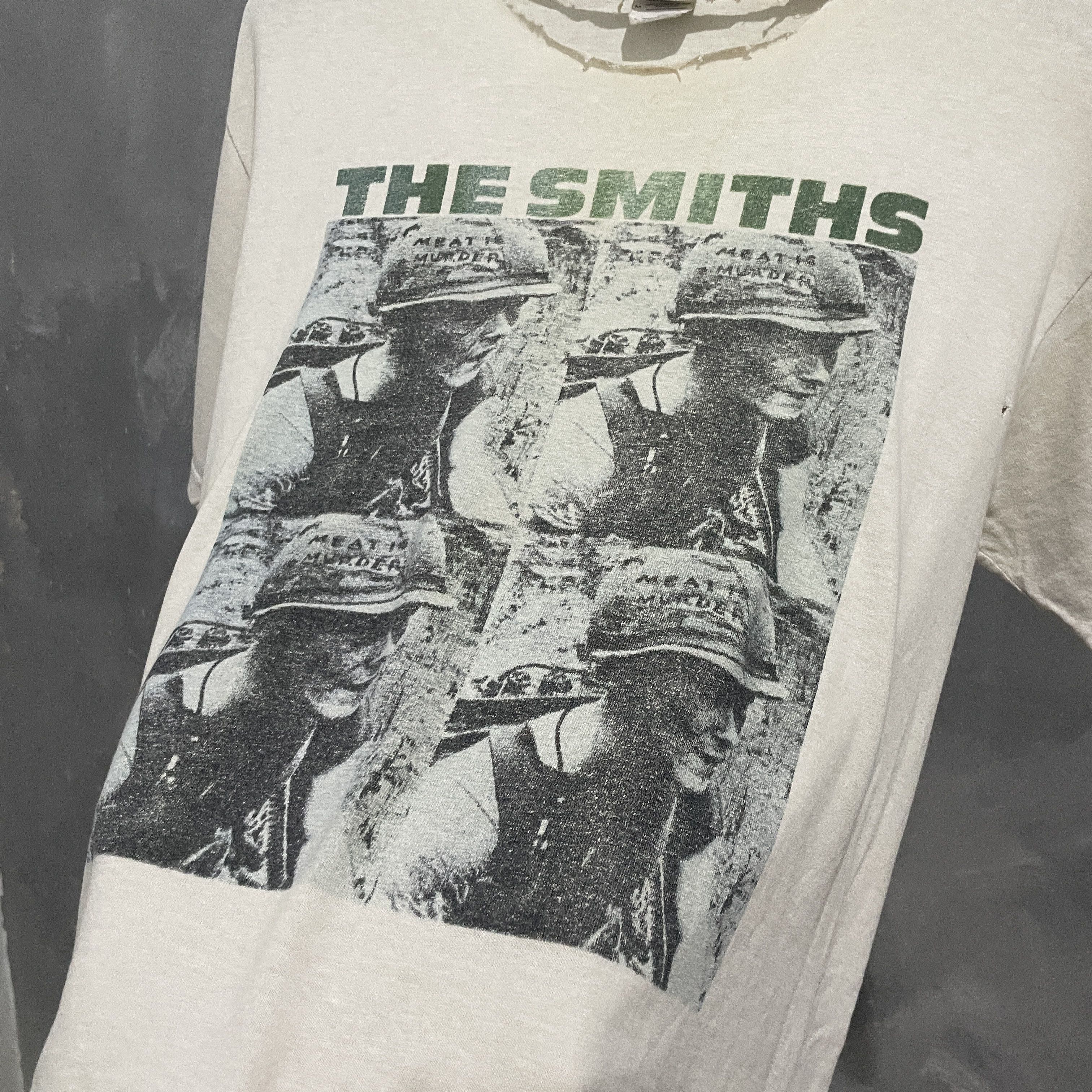 Band Tees Vintage Thrashed The Smiths T Shirt ERD Grunge Size US M / EU 48-50 / 2 - 3 Thumbnail