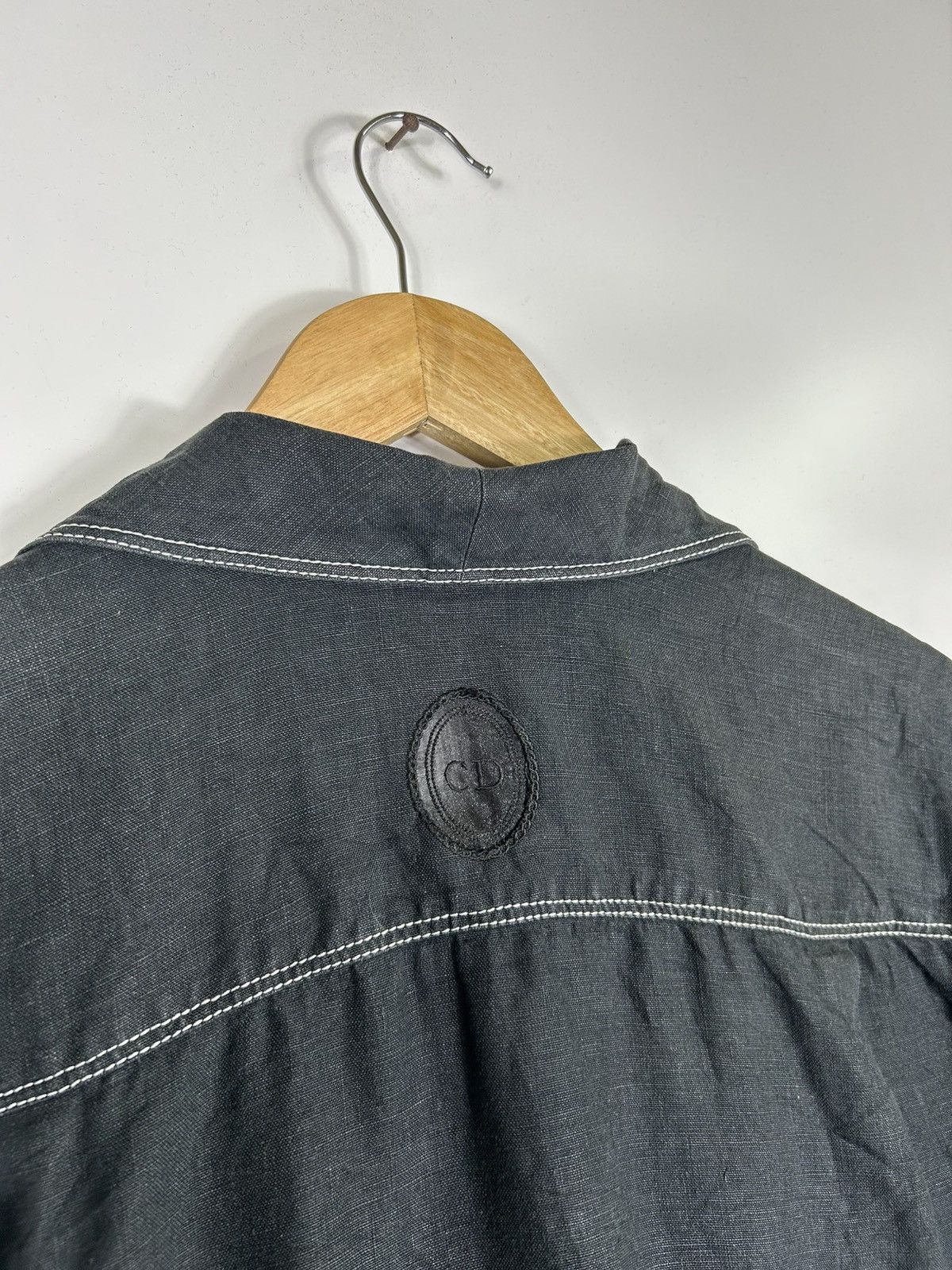 Christian Dior Monsieur Vintage Christian Dior Contrast Stitch Jacket | 90s Size US S / EU 44-46 / 1 - 16 Thumbnail