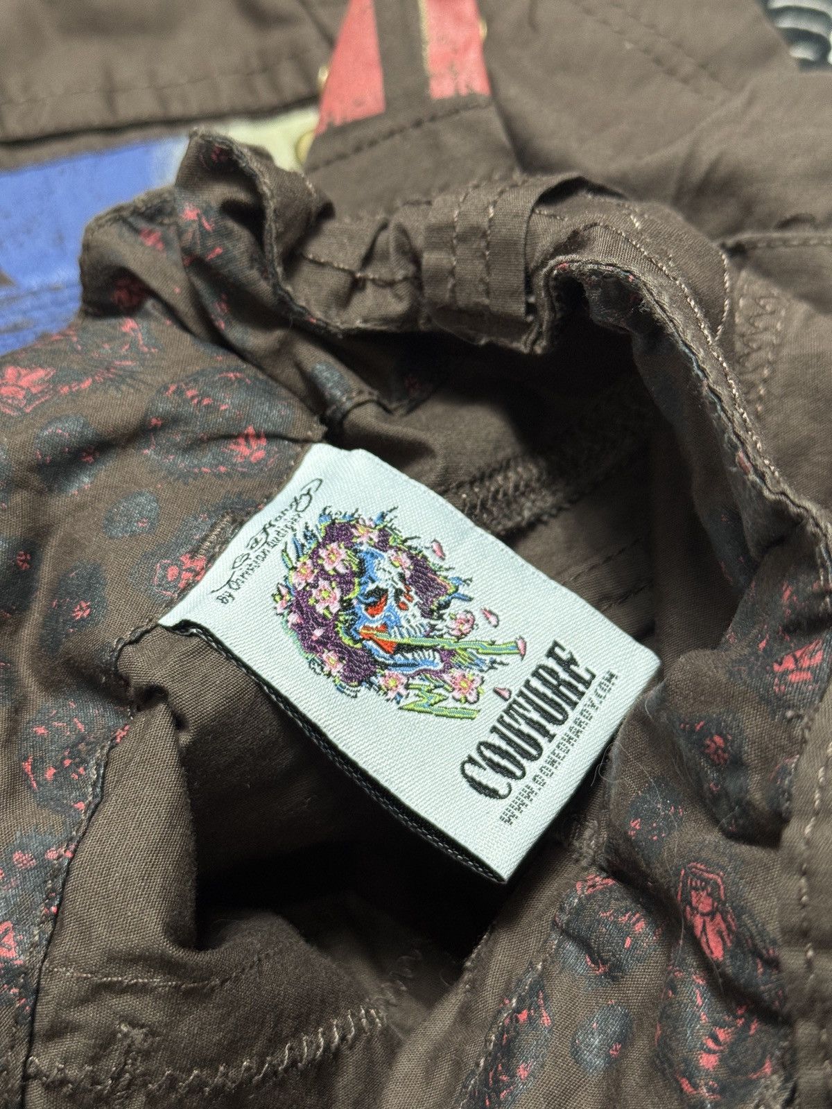 Ed Hardy VINTAGE ED HARDY GORPCORE 2000s PANTS Size 29" - 9 Thumbnail