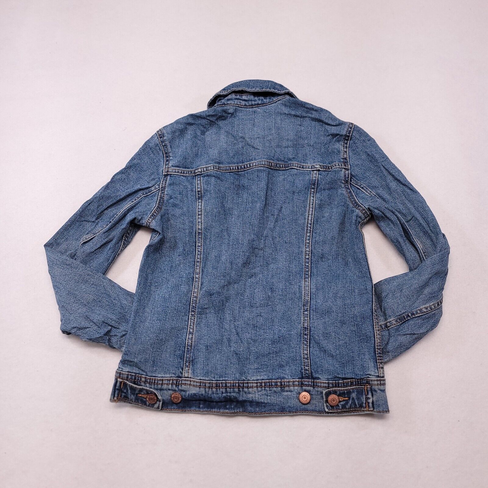 Old Navy Old Navy Casual Button Up Denim Jacket Womens Size XS Blue Size XS / US 0-2 / IT 36-38 - 10 Thumbnail