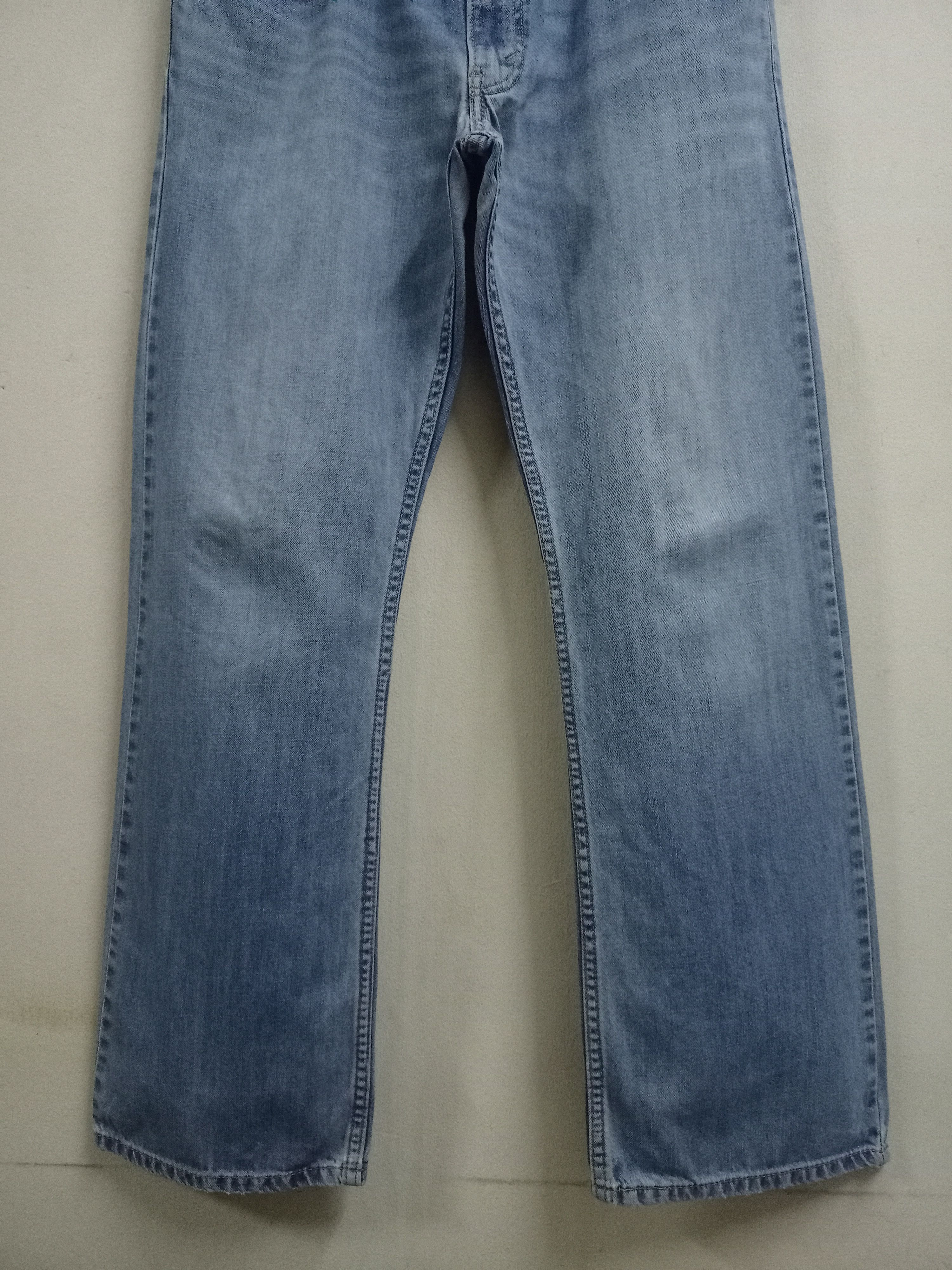 Levi's Vintage 90s Levis 527 Bootcut Blue Wash Flare Jeans 34x32 Size US 34 / EU 50 - 5 Thumbnail