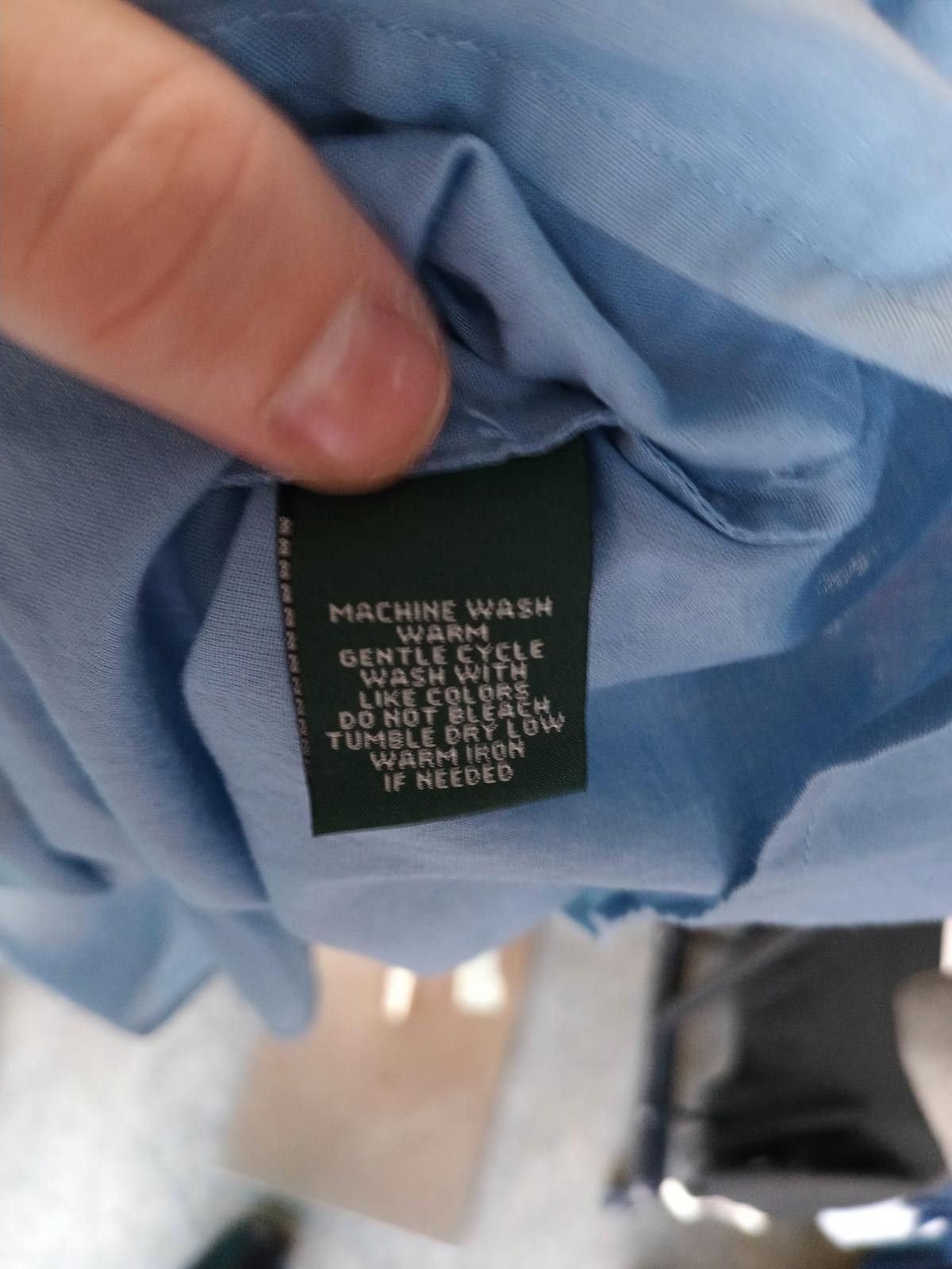 Polo Ralph Lauren Ralph Lauren Lauren Jeans Co. Light Blue Ruffled Top Size L Size L / US 10 / IT 46 - 4 Thumbnail
